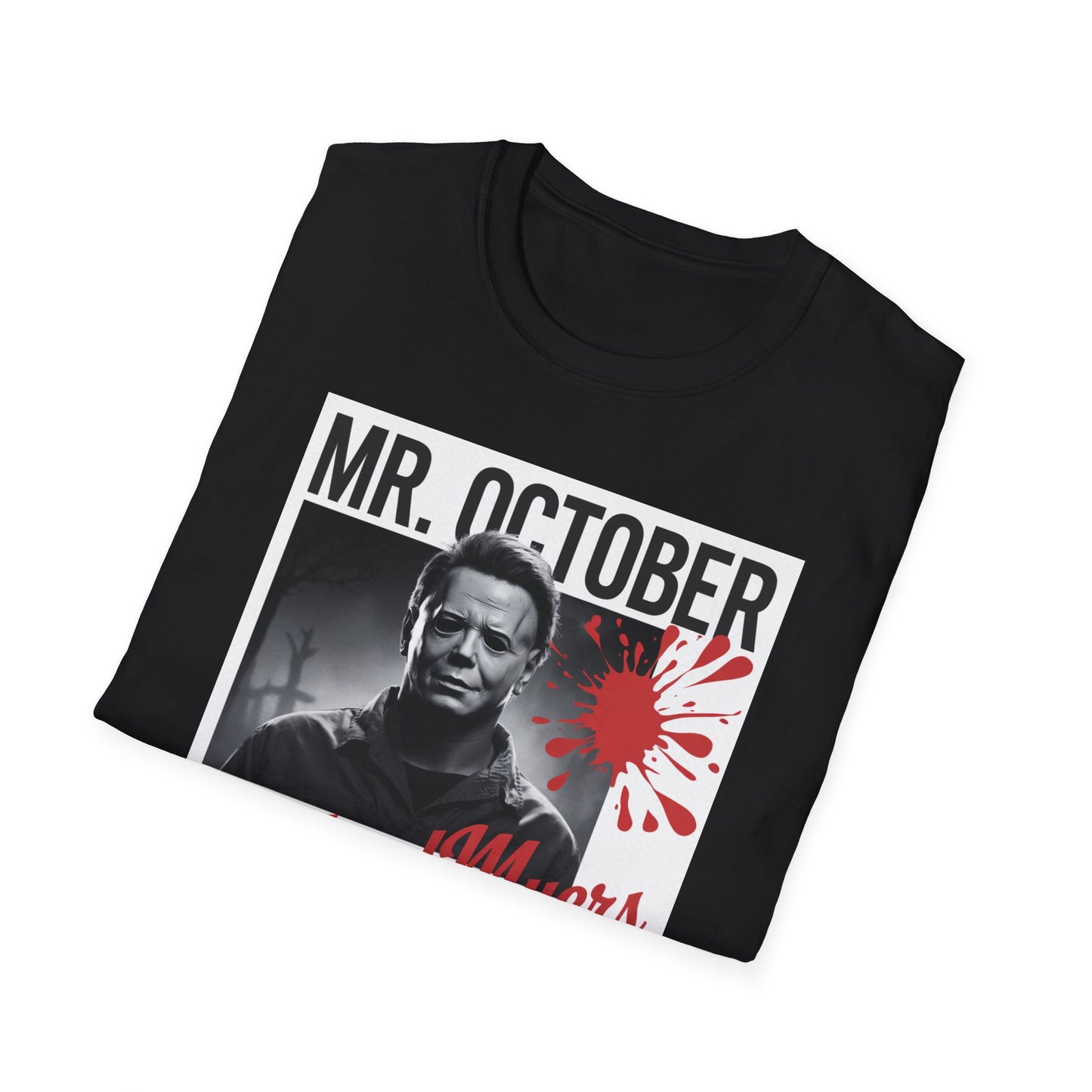 Halloween Horror T-Shirt, Unisex October Tee, Michael Myers Apparel, Spooky Season Shirt, Horror Movie Fan Gift