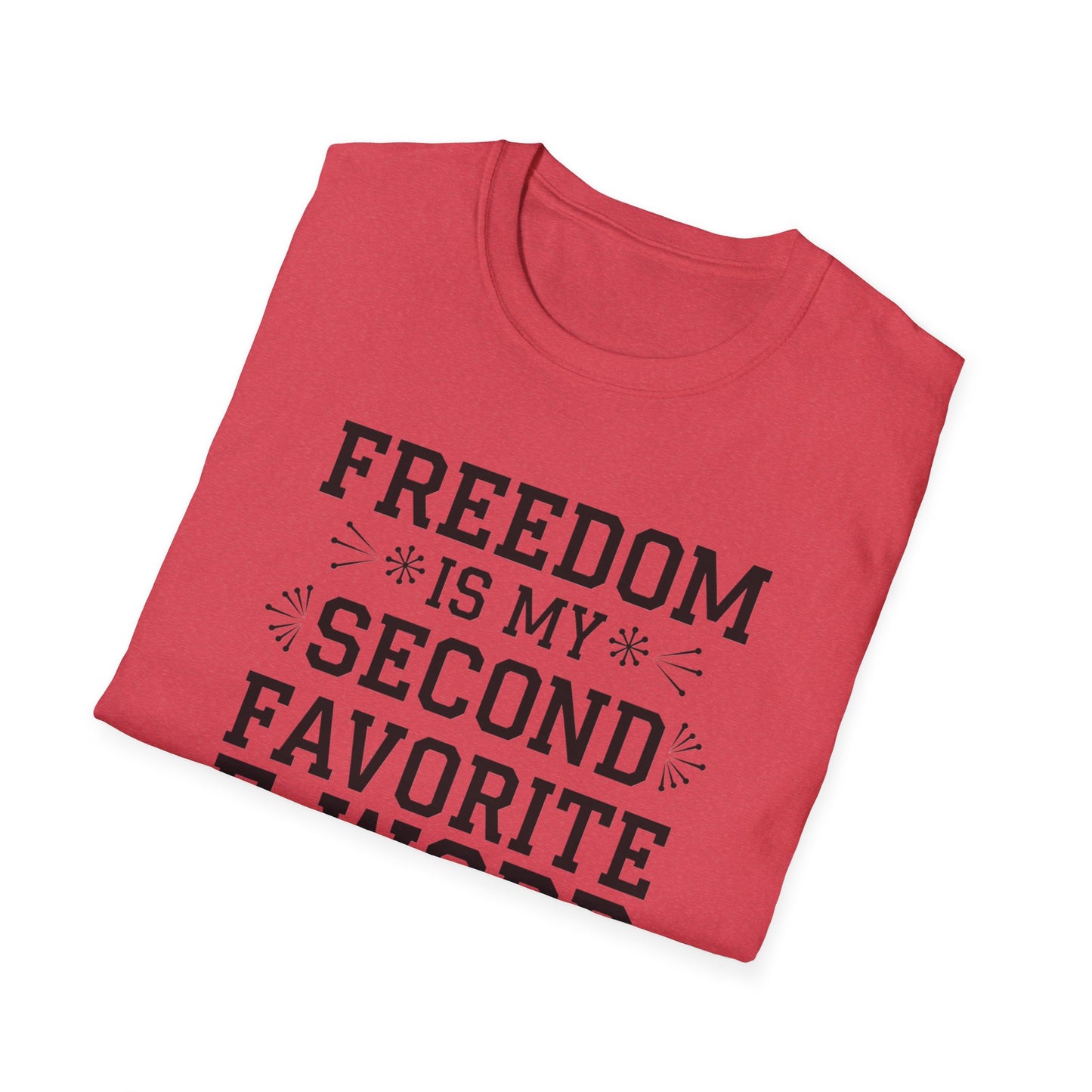 Freedom F-Word Unisex T-Shirt - Perfect for Casual Outings and Holidays