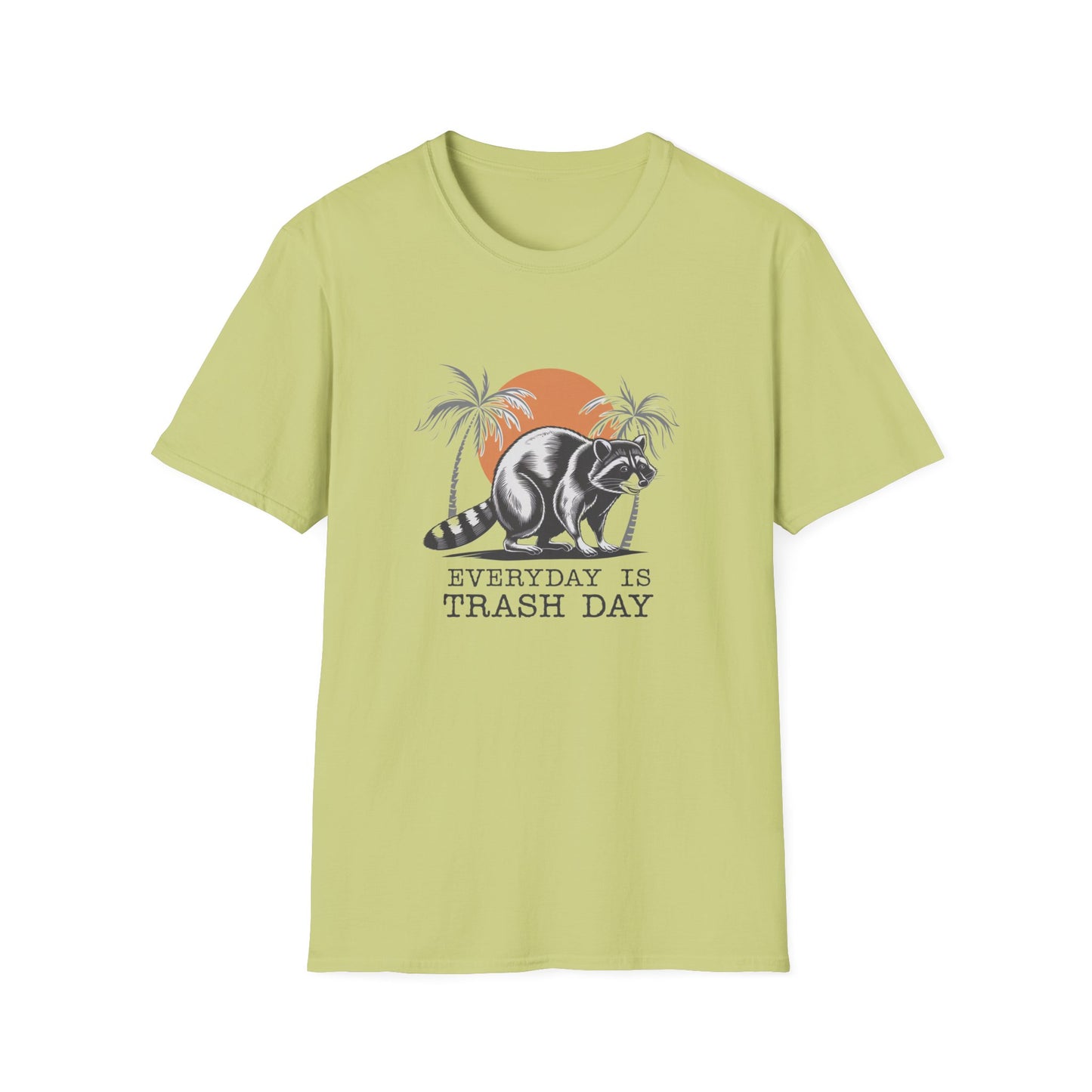Everyday is Trash Day Unisex Softstyle T-Shirt - Fun Graphic Tee for Casual Wear