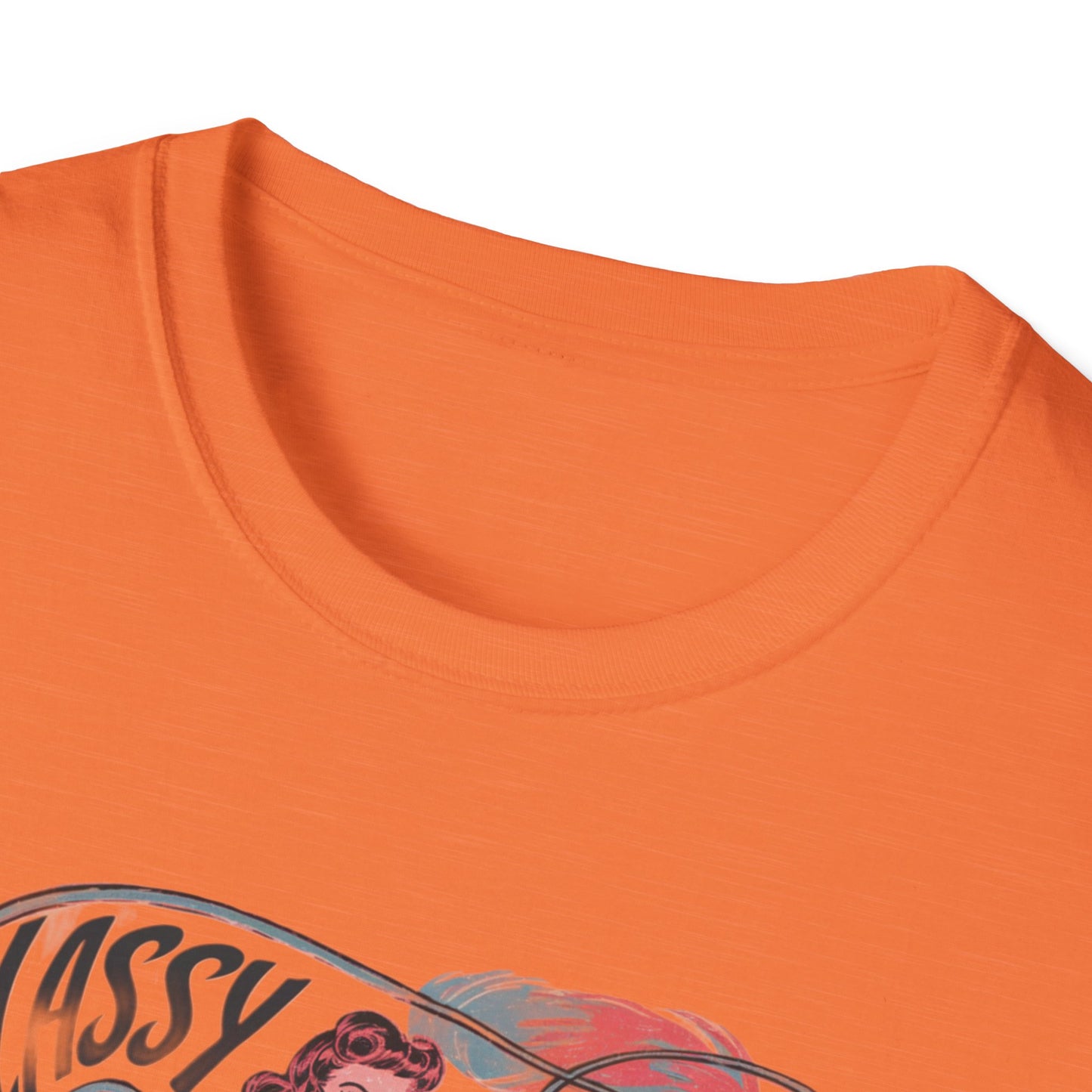 Classy & Badass Unisex T-Shirt, Vintage Chic Tee, Gift for Her, Empowerment Shirt, Casual Wear, Birthday Gift, Feminist Apparel