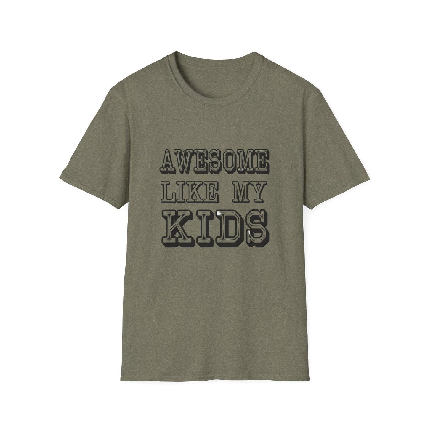 Awesome Like My Kids Unisex T-Shirt - Perfect Gift for Proud Parents