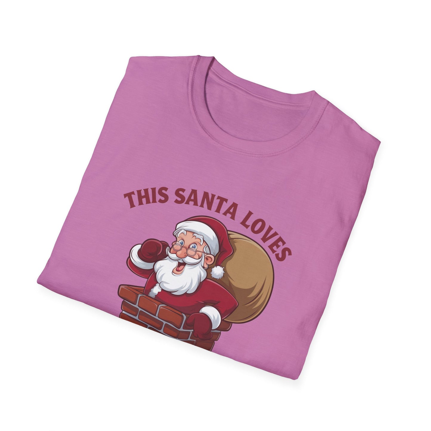 Funny Christmas Santa T-Shirt, Holiday Tee, Unisex Shirt, Christmas Gift, Humor Apparel, Festive Outfit