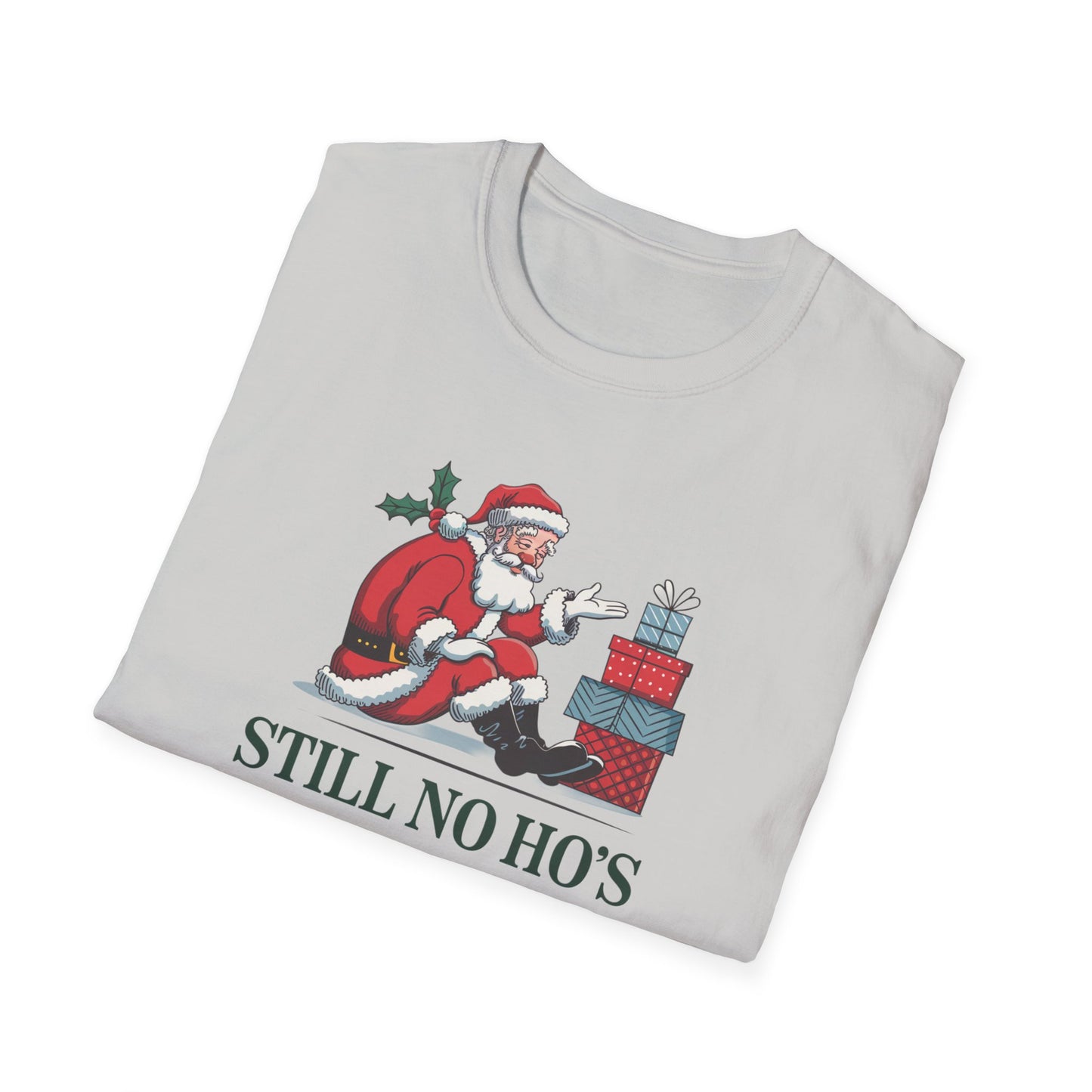 Funny Christmas T-Shirt, Santa Humor Tee, Holiday Gift, Unisex Top, Ugly Sweater Replacement, Christmas Party Shirt