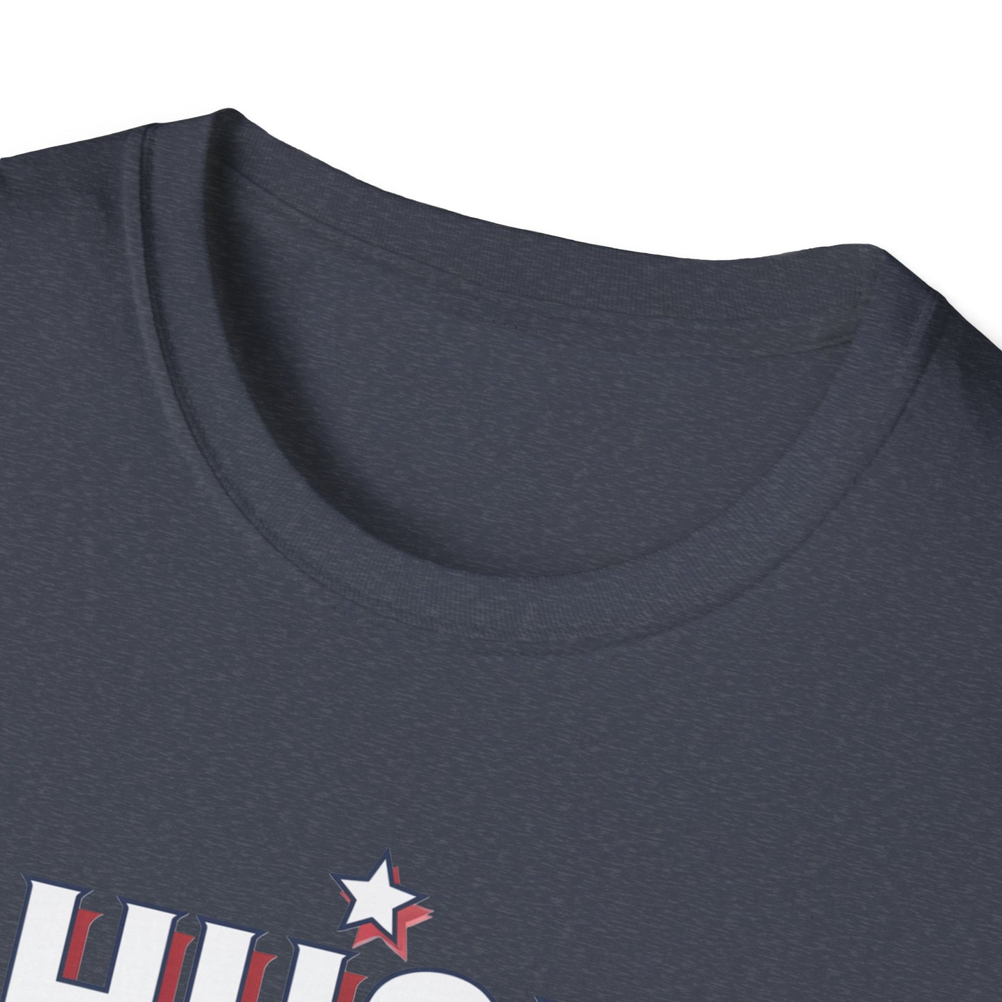 Funny Political T-Shirt - Hugh Janus for Governor, Unisex Softstyle Tee, Election Campaign Shirt, Gift for Voters, Political Humor Top