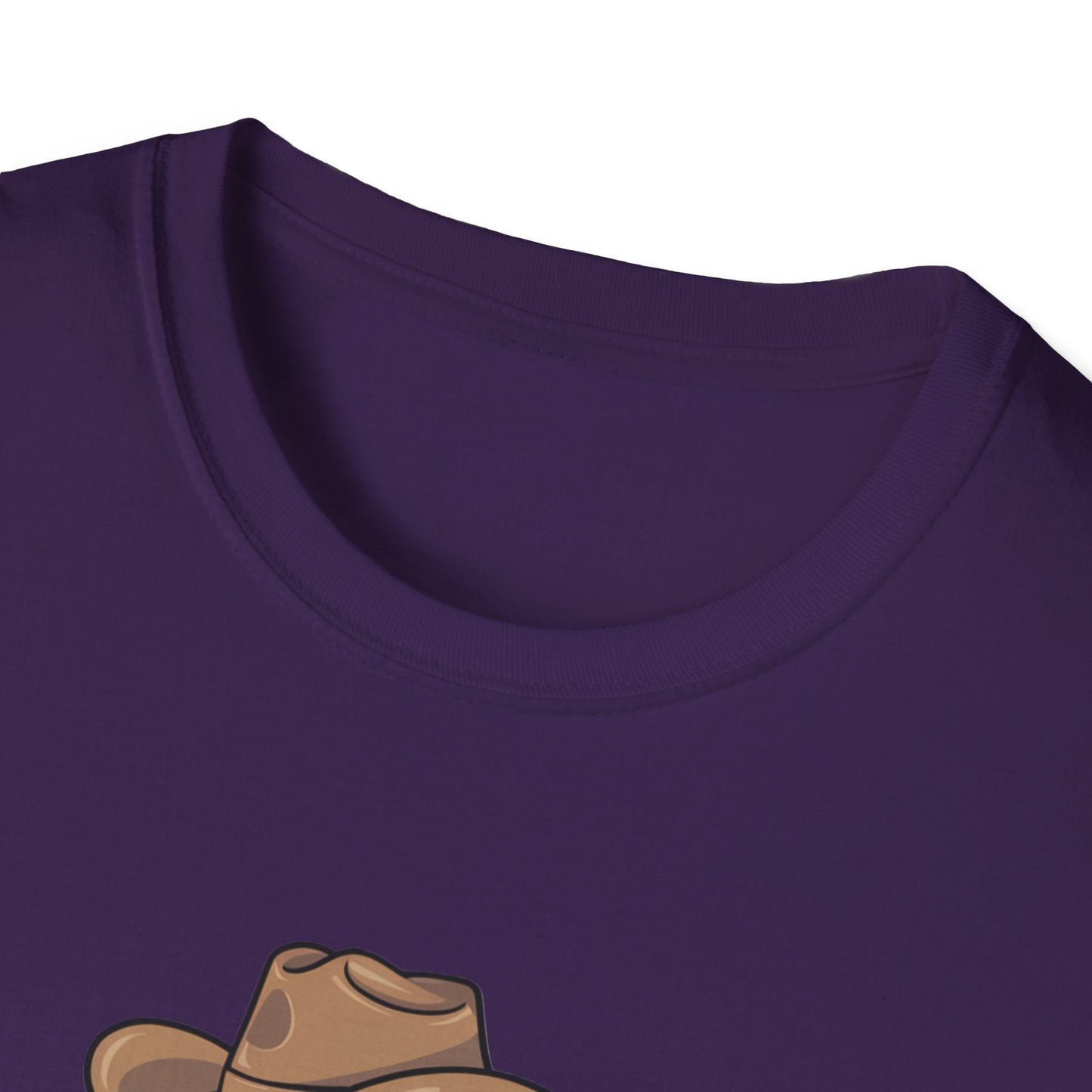 Ghostly Cowboy T-Shirt, Fun Halloween Tee, Spooky Ghost Shirt, Unisex Graphic Shirt, Witchy Casual Wear, Cute Halloween Gift