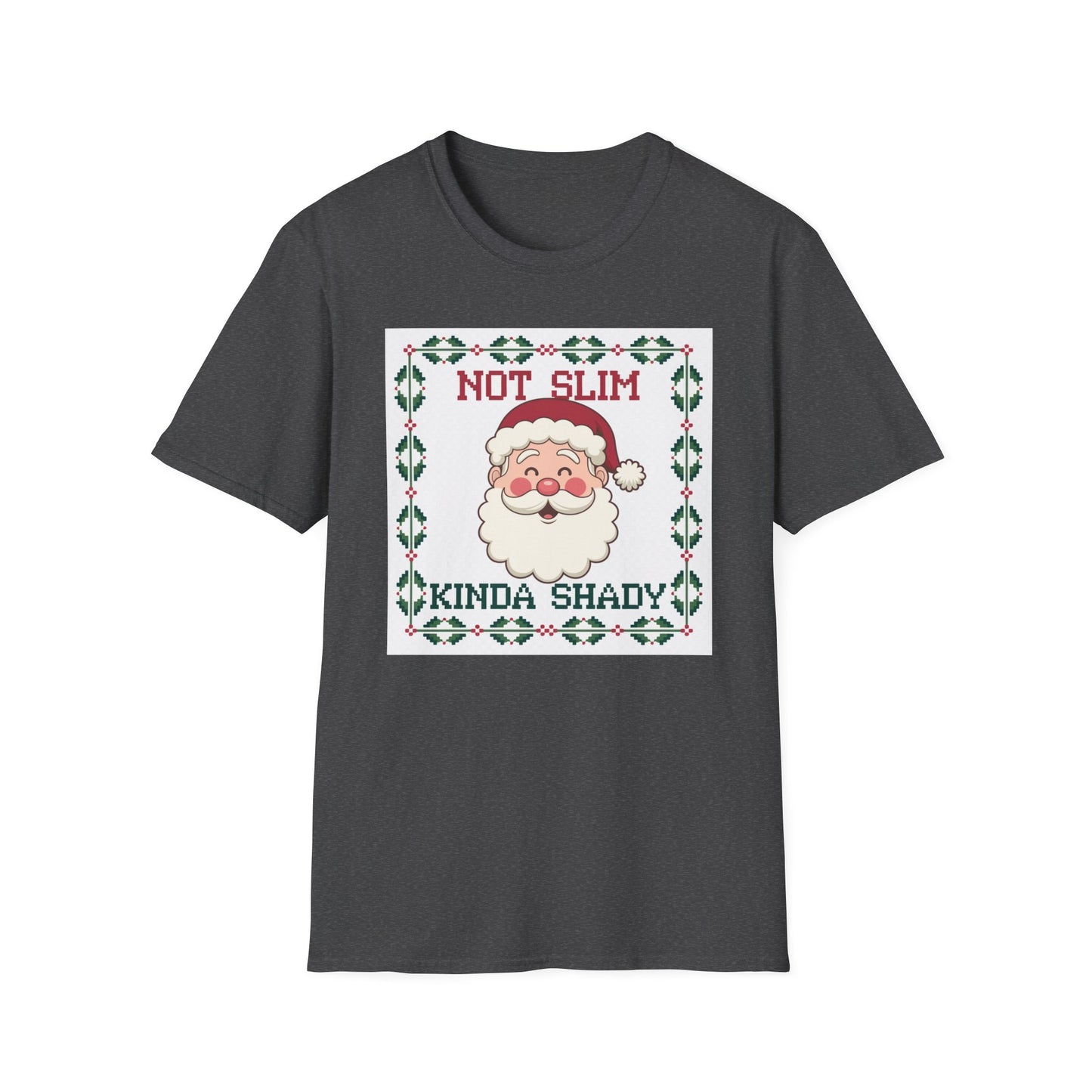 Funny Christmas T-Shirt, Holiday Humor Tee, Santa Claus Apparel, Unisex Gift, Festive Shirt, Party Wear