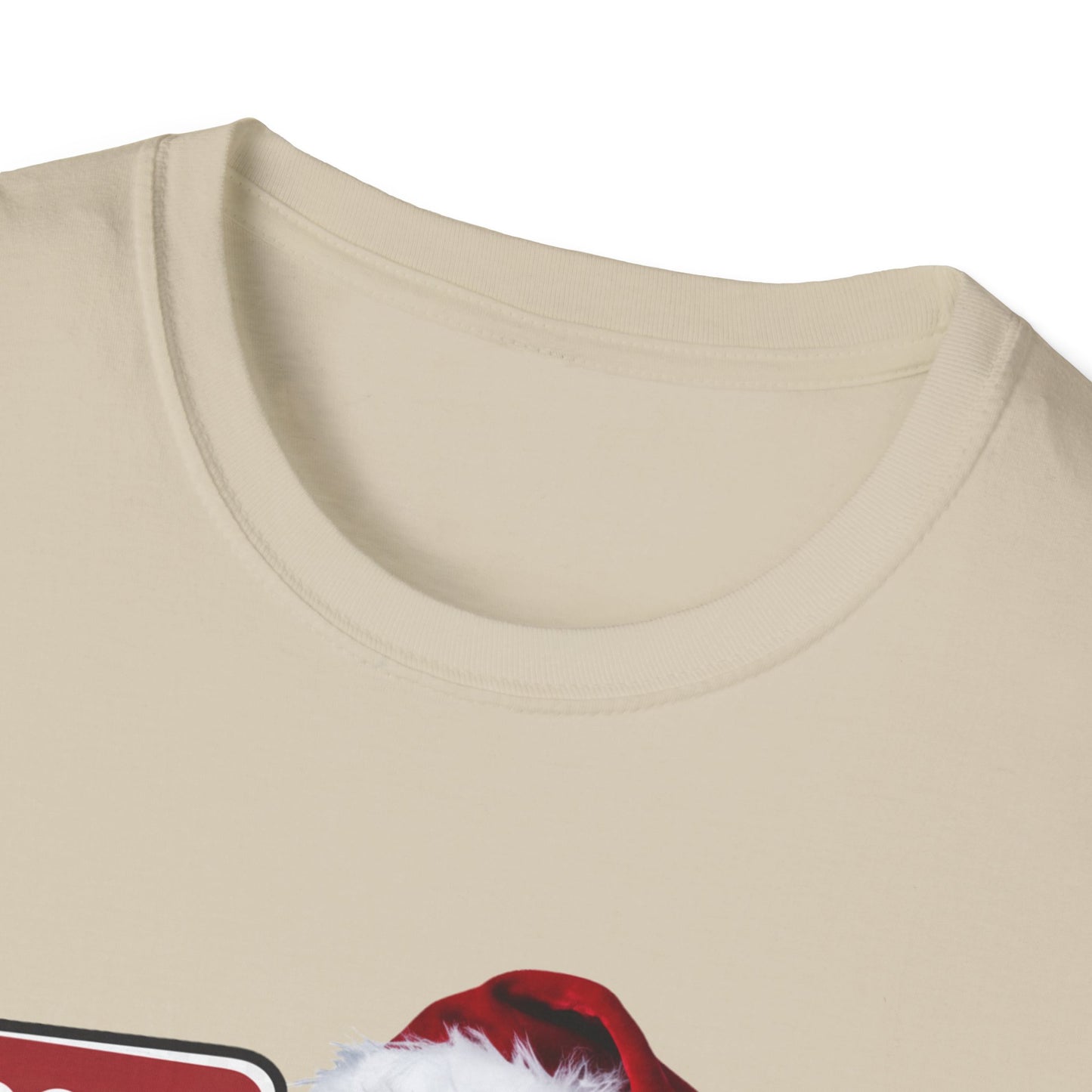 Funny Santa Holiday T-Shirt, Christmas Gift for Adults, Unisex Tee, Humor Shirt, Festive Wear, Winter Apparel