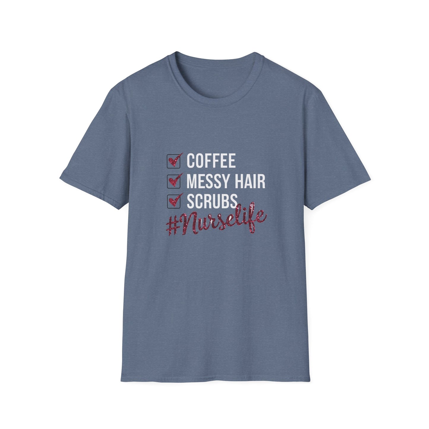 Nurse Life Unisex Softstyle T-Shirt - Perfect for Healthcare Professionals
