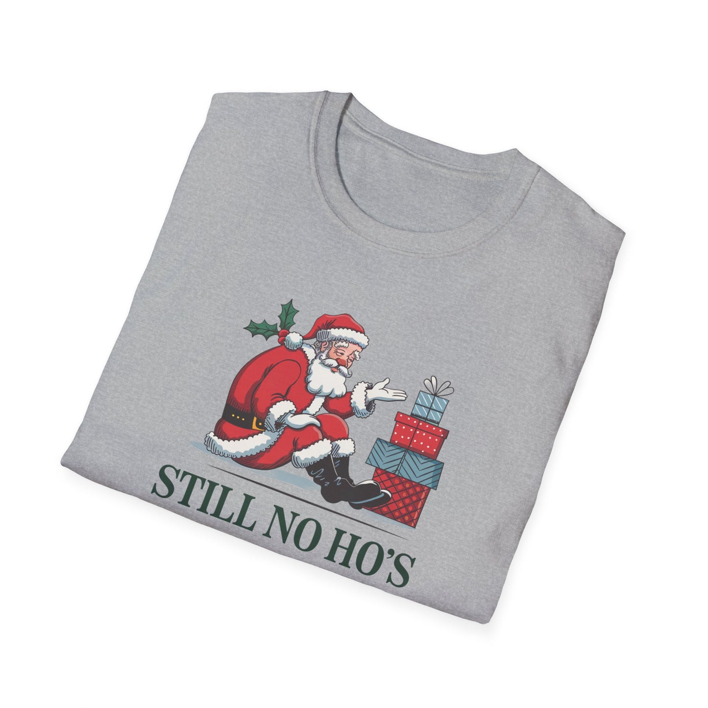 Funny Christmas T-Shirt, Santa Humor Tee, Holiday Gift, Unisex Top, Ugly Sweater Replacement, Christmas Party Shirt
