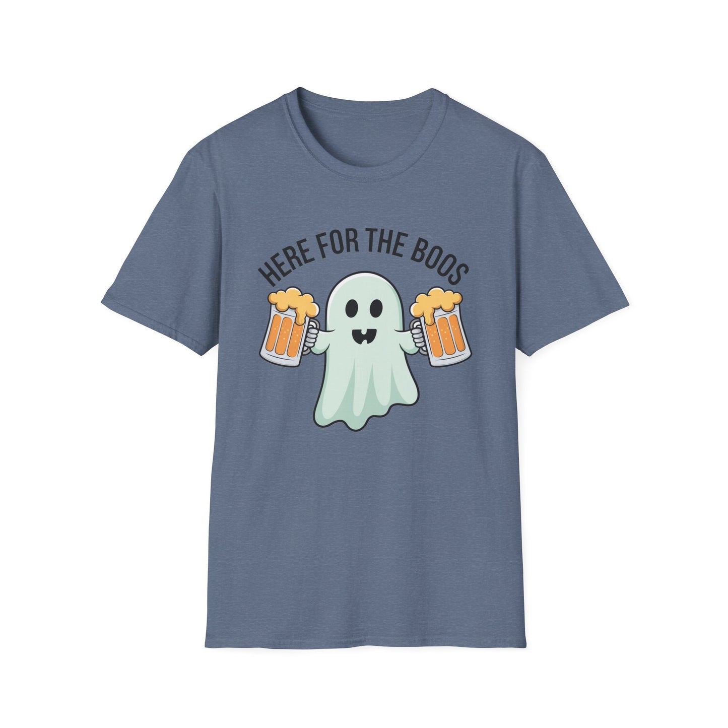 Ghostly Humor Unisex T-Shirt - Perfect for Halloween, Casual Outings, and Party Vibes, Fun Apparel, Spooky Season Tee, Gift for Friends