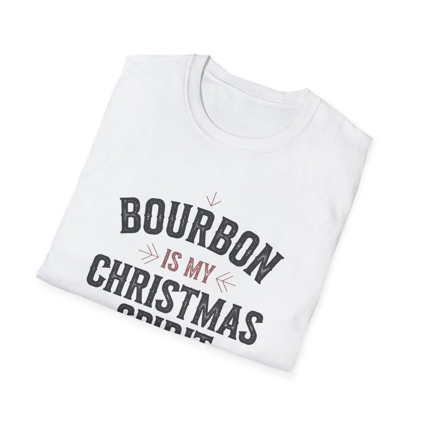 Bourbon-Themed Unisex T-Shirt | Perfect Holiday Gift, Christmas Party Attire, Festive Apparel, Gift for Bourbon Lovers