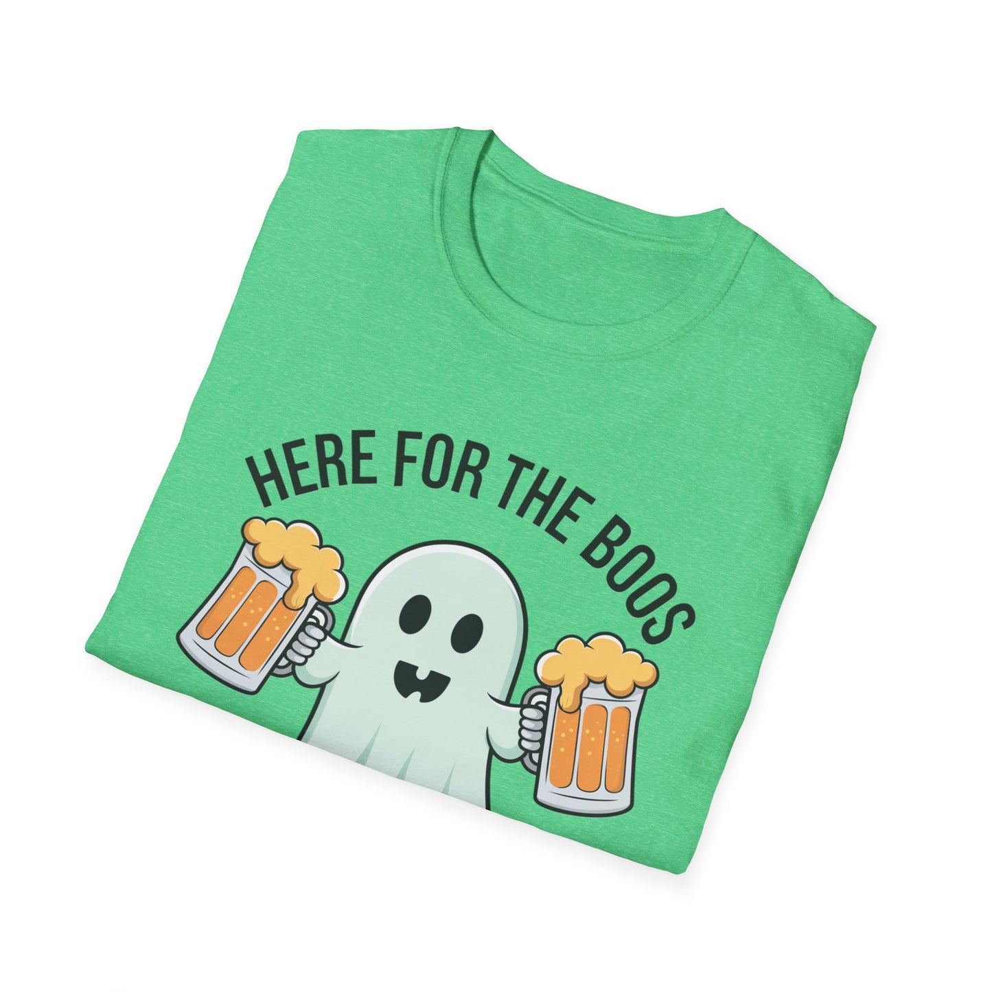 Ghostly Humor Unisex T-Shirt - Perfect for Halloween, Casual Outings, and Party Vibes, Fun Apparel, Spooky Season Tee, Gift for Friends