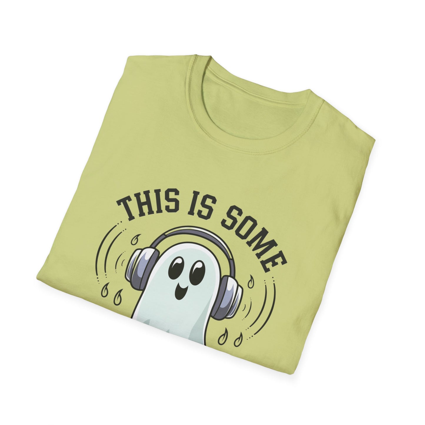 Spooky Humor Unisex T-Shirt, Halloween Ghost Tee, Funny Graphic Shirt, Gifts for Him, Gifts for Her, Casual Halloween Outfit