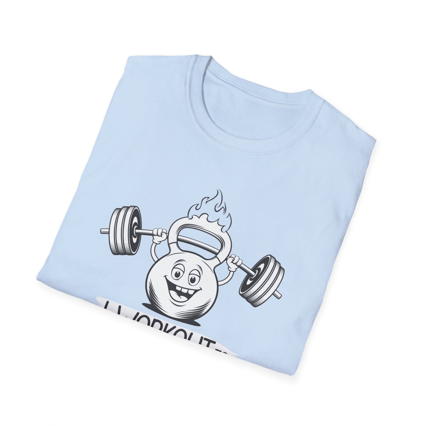 Funny Workout T-Shirt - I Workout to Burn Off the Crazy