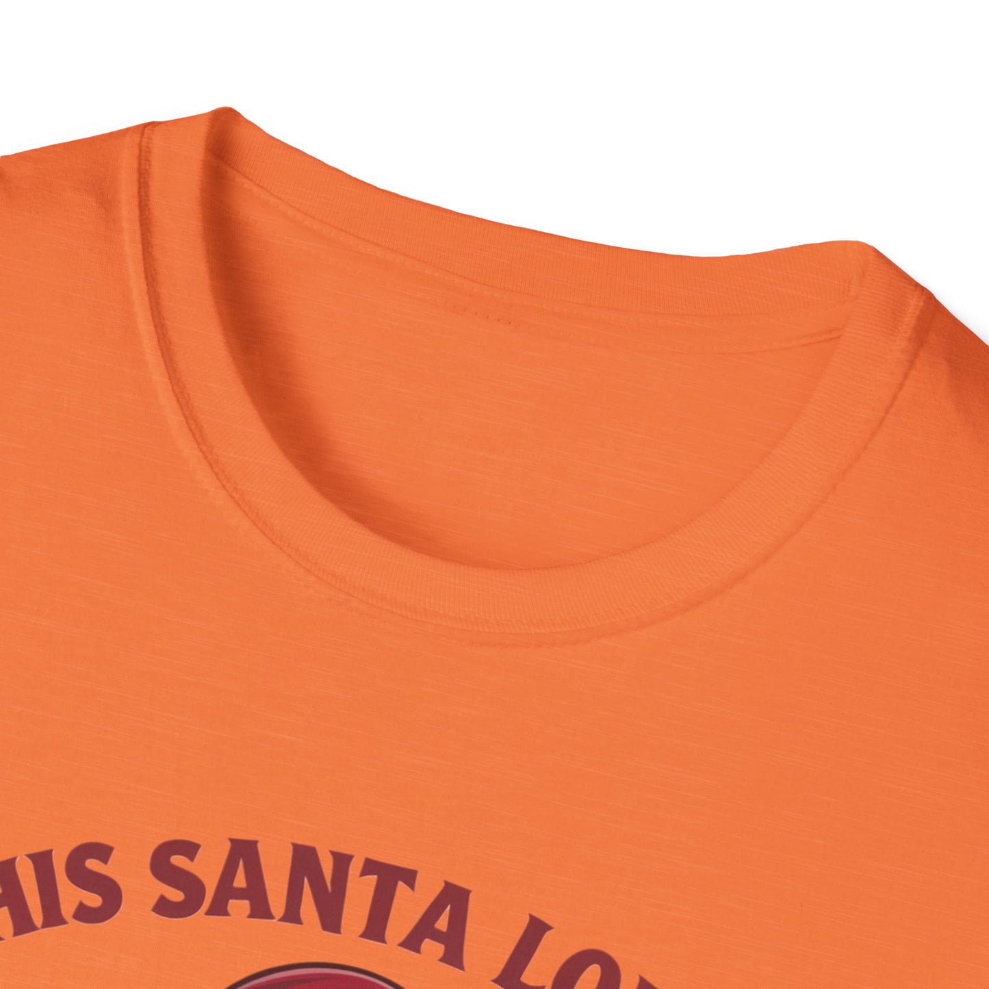 Funny Christmas Santa T-Shirt, Holiday Tee, Unisex Shirt, Christmas Gift, Humor Apparel, Festive Outfit