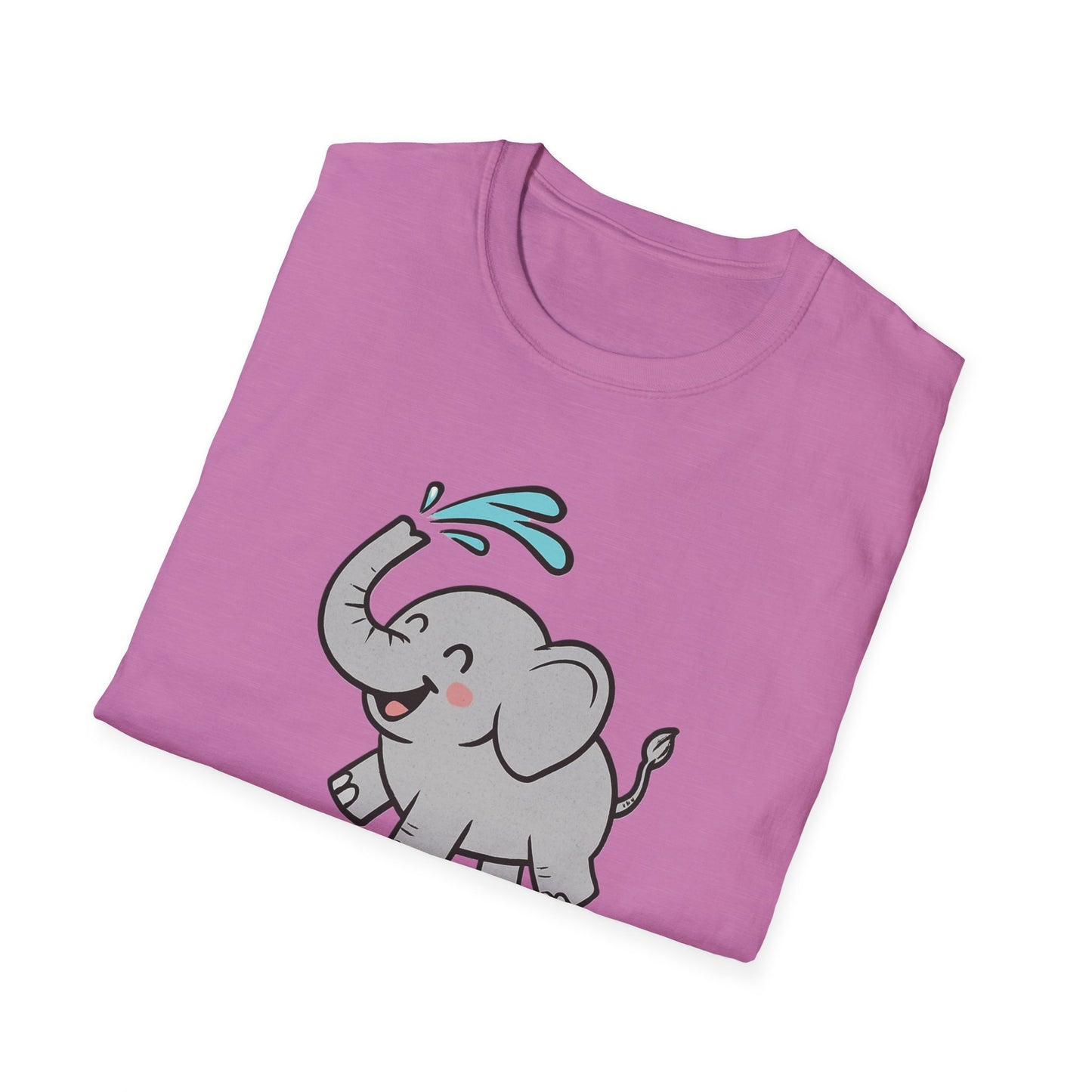 Funny Elephant T-Shirt - Squirter! Tee for Animal Lovers, Gift for Kids, Birthday Party Shirt, Unisex Graphic Tee