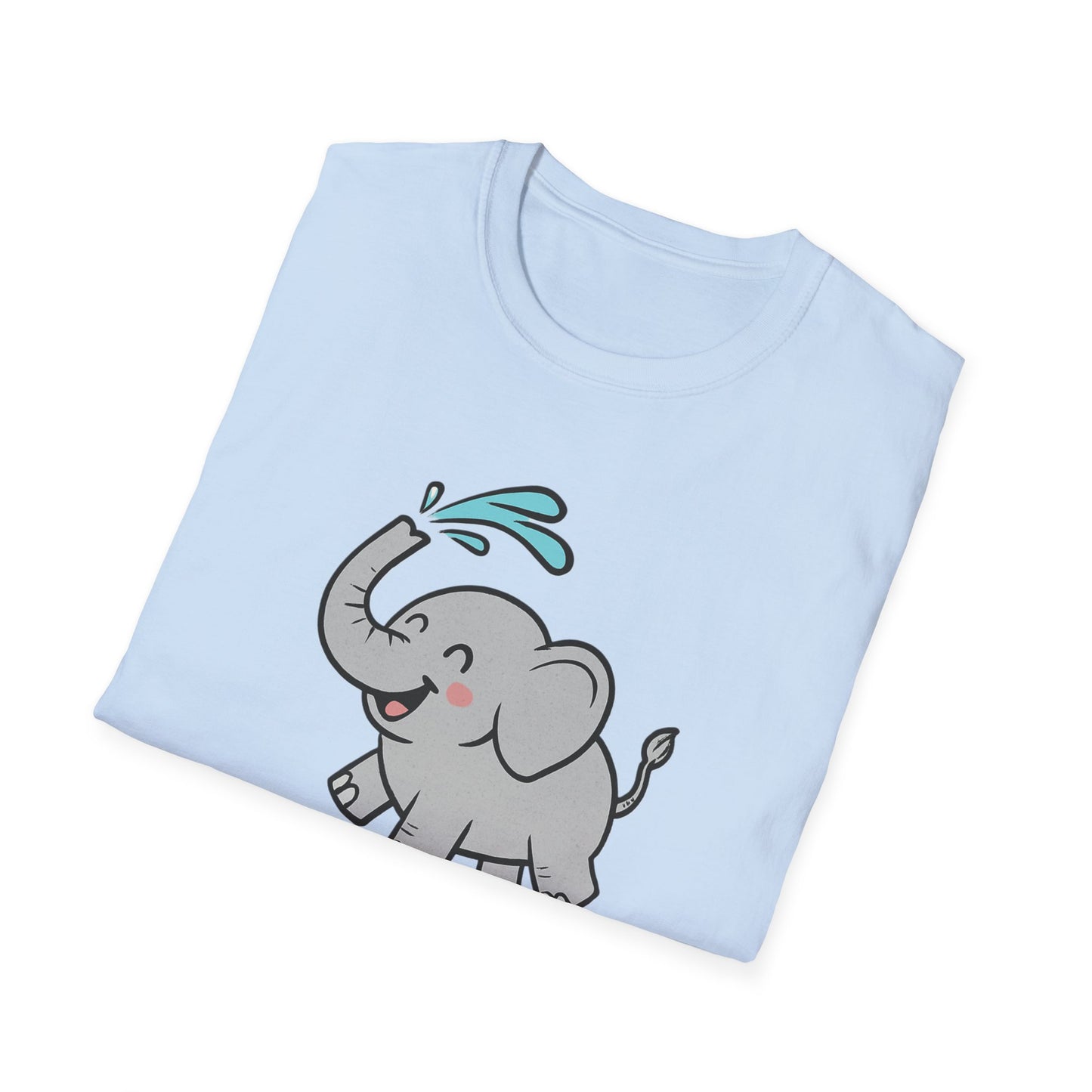 Funny Elephant T-Shirt - Squirter! Tee for Animal Lovers, Gift for Kids, Birthday Party Shirt, Unisex Graphic Tee