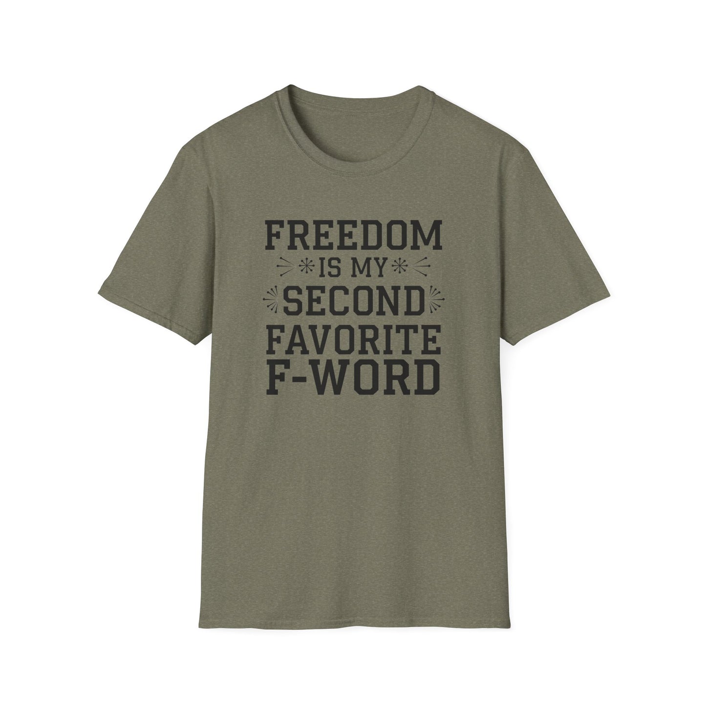 Freedom F-Word Unisex T-Shirt - Perfect for Casual Outings and Holidays
