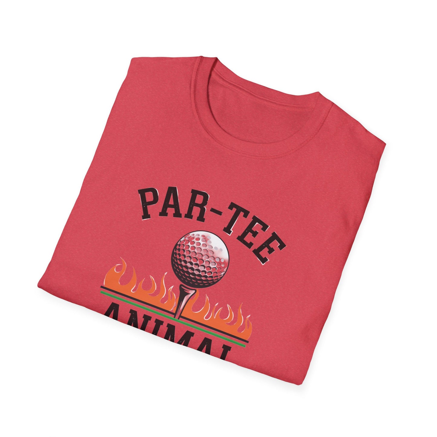 Par-Tee Animal Unisex Softstyle T-Shirt - Fun Golf Tee for Golf Lovers