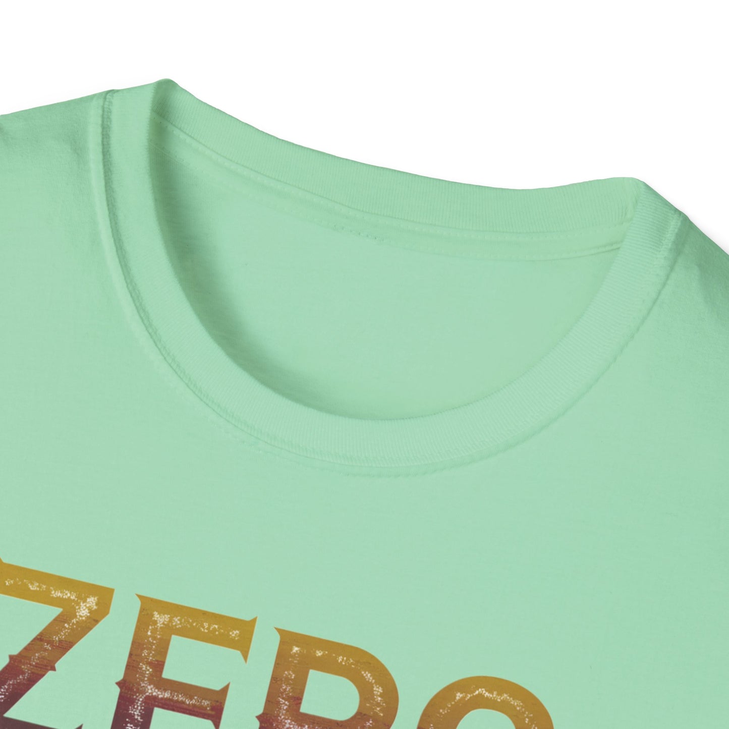 Zero Plucks Given Unisex Softstyle T-Shirt - Funny Fishing Gift