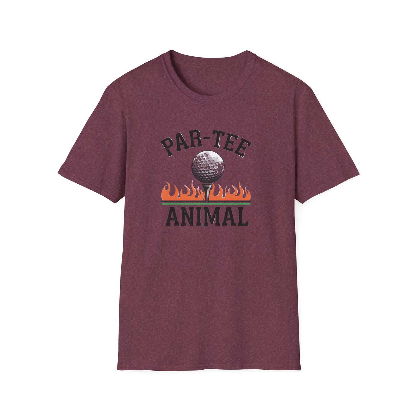 Par-Tee Animal Unisex Softstyle T-Shirt - Fun Golf Tee for Golf Lovers