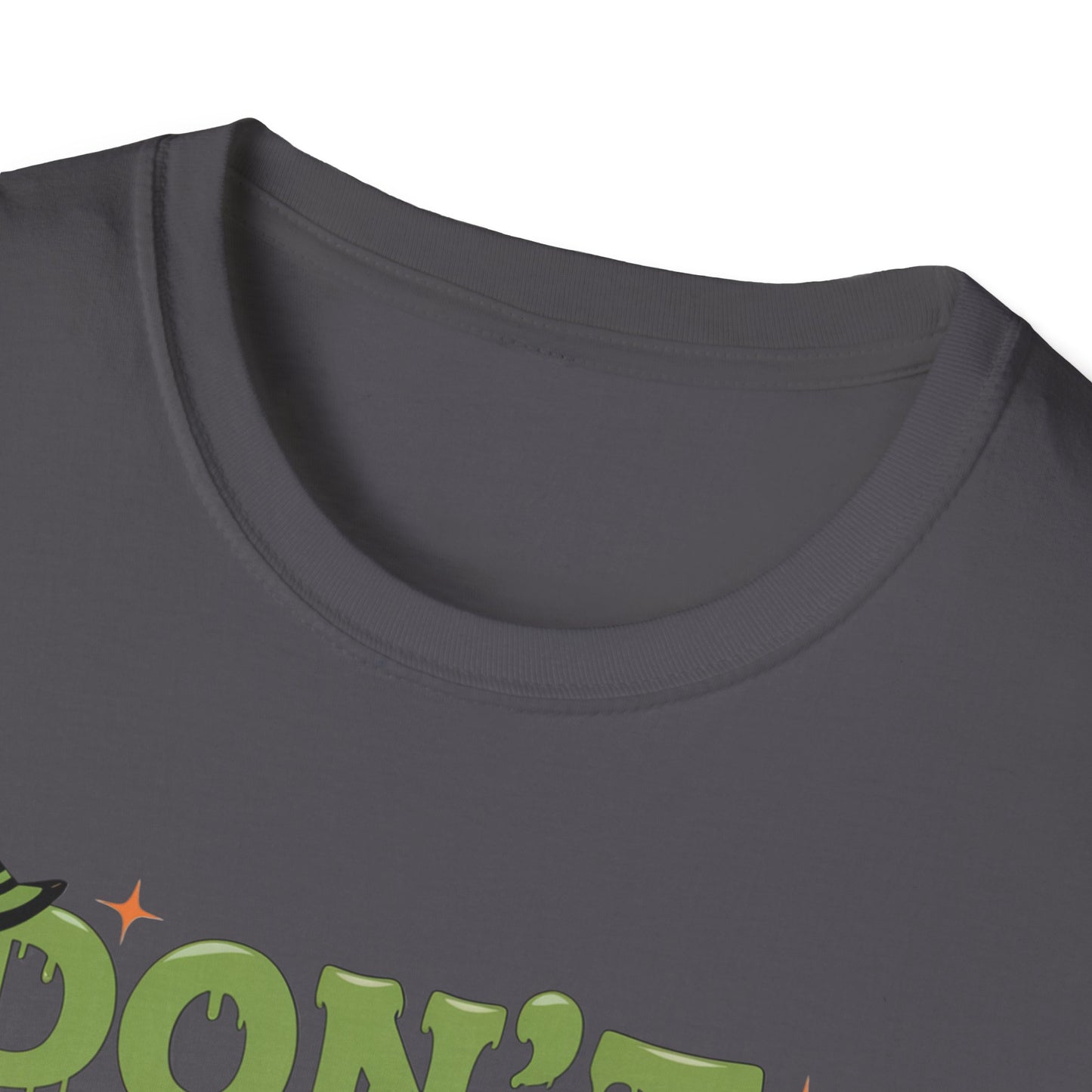 Humorous Halloween T-Shirt - Don't Be A Basic Witch, Fall Fashion, Unisex Tee, Cute Halloween Apparel, Gift for Witches