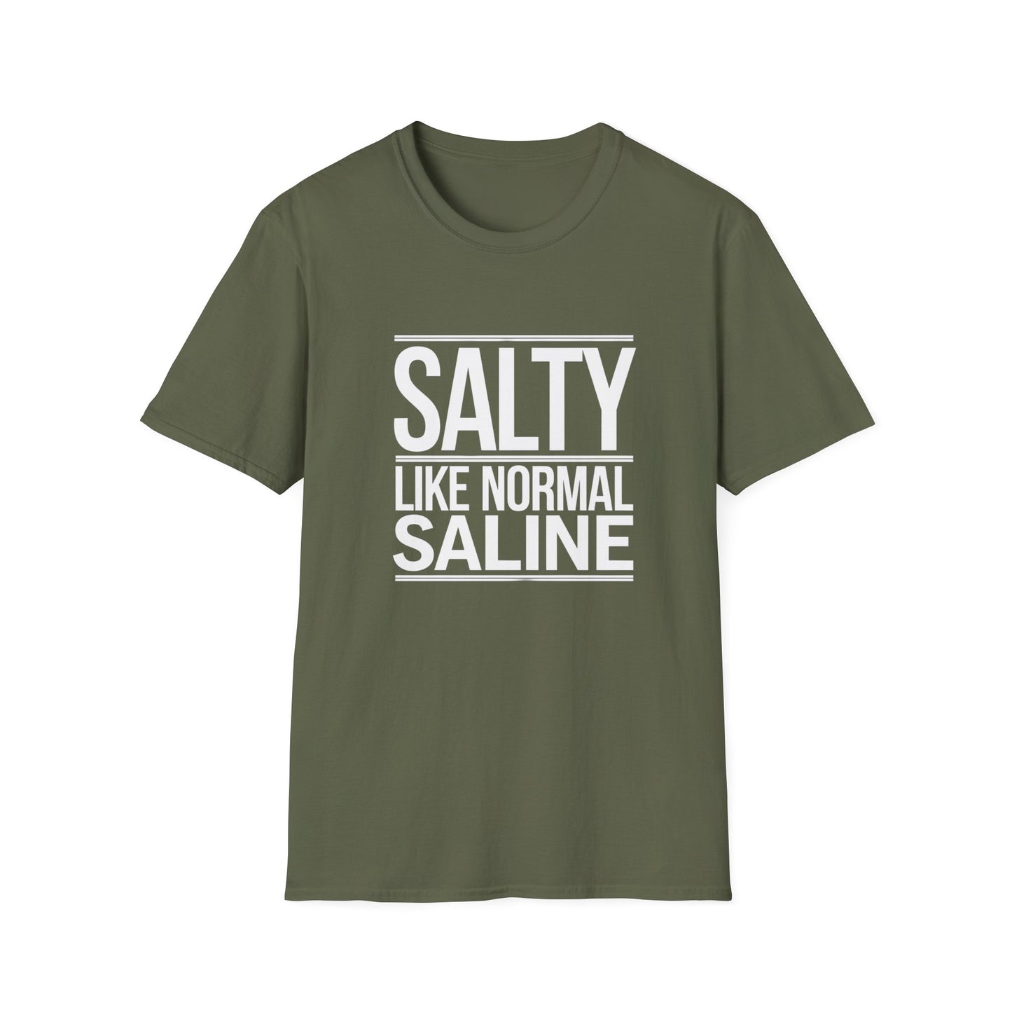 Salty Like Normal Saline Unisex Softstyle T-Shirt