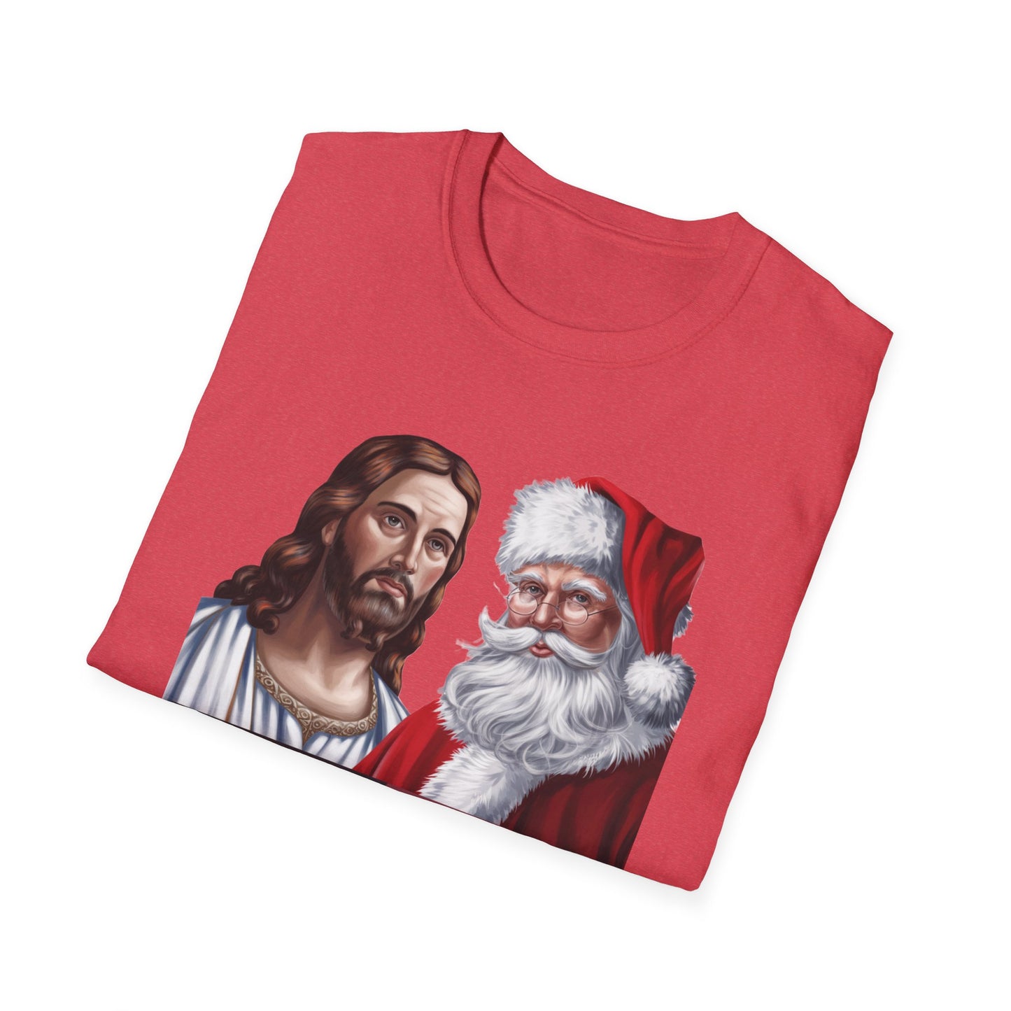 Humorous Holiday Tee - We Saw That, Funny Christmas T-Shirt, Unisex Softstyle Shirt, Gift for Him/Her, Xmas Celebration Apparel