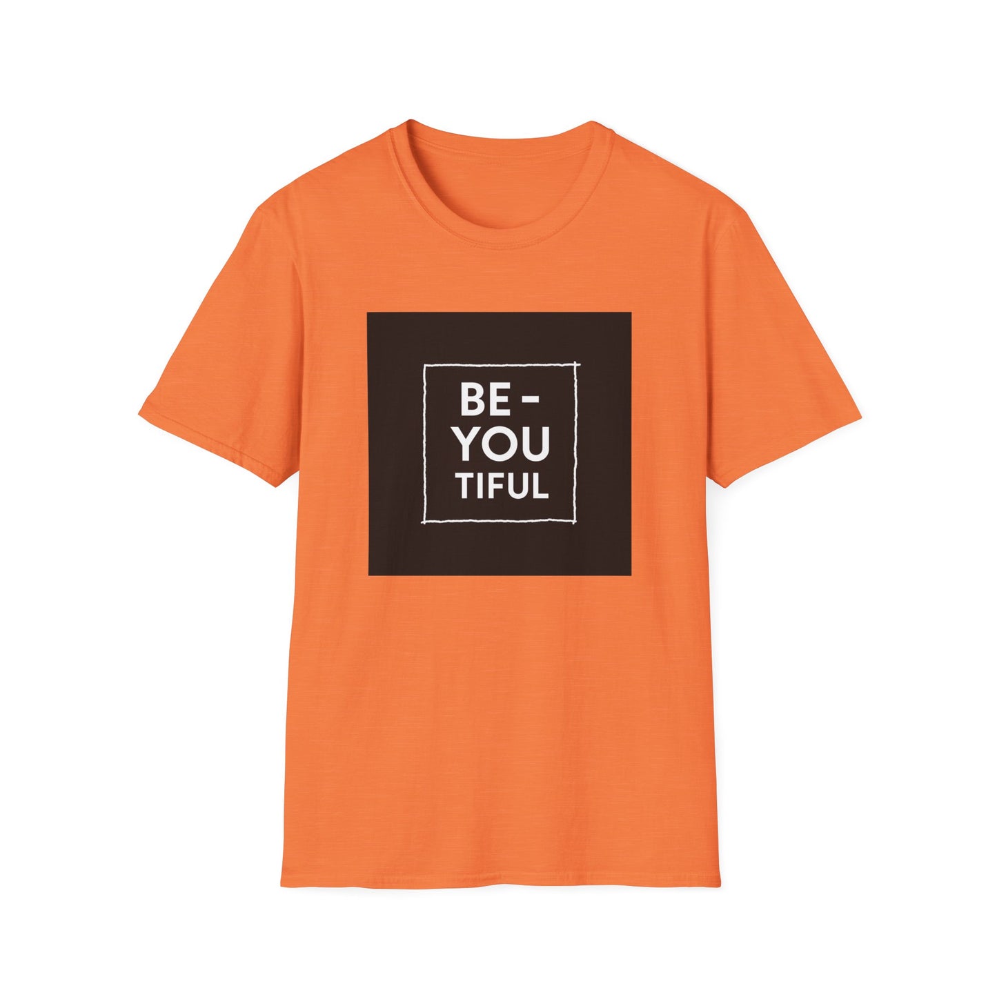 Be-You-Tiful Unisex Softstyle T-Shirt - Inspiring Message Shirt, Casual Wear, Gift for Friends, Motivational Apparel, Everyday Comfort