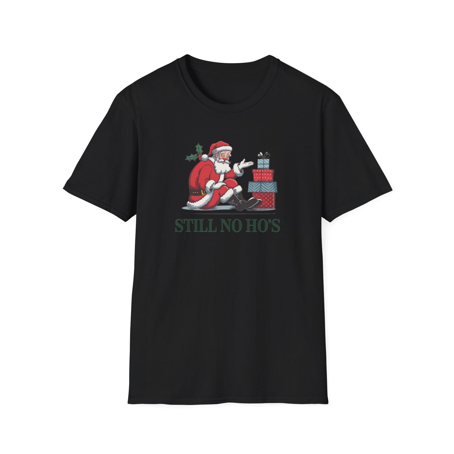 Funny Christmas T-Shirt, Santa Humor Tee, Holiday Gift, Unisex Top, Ugly Sweater Replacement, Christmas Party Shirt