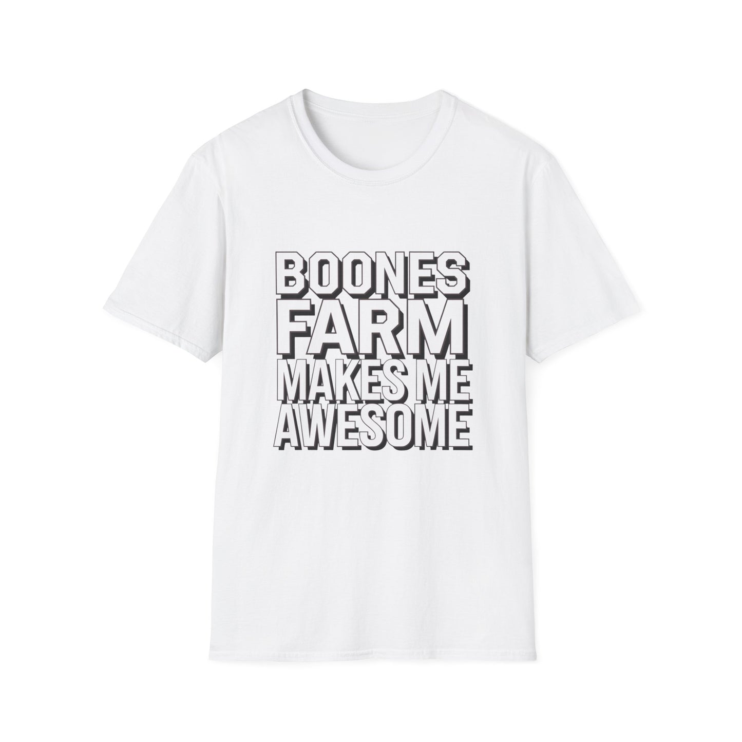 Boones Farm Makes Me Awesome Unisex Softstyle T-Shirt