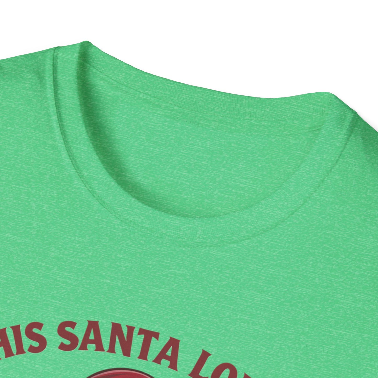Funny Christmas Santa T-Shirt, Holiday Tee, Unisex Shirt, Christmas Gift, Humor Apparel, Festive Outfit