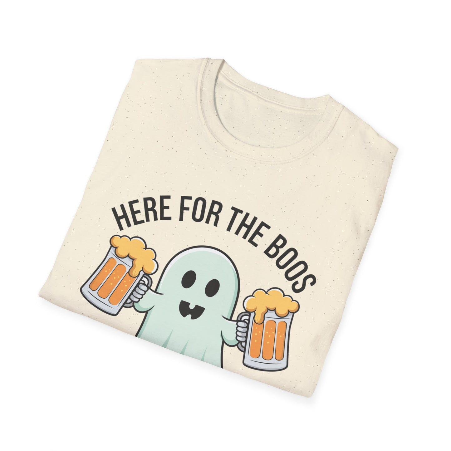 Ghostly Humor Unisex T-Shirt - Perfect for Halloween, Casual Outings, and Party Vibes, Fun Apparel, Spooky Season Tee, Gift for Friends
