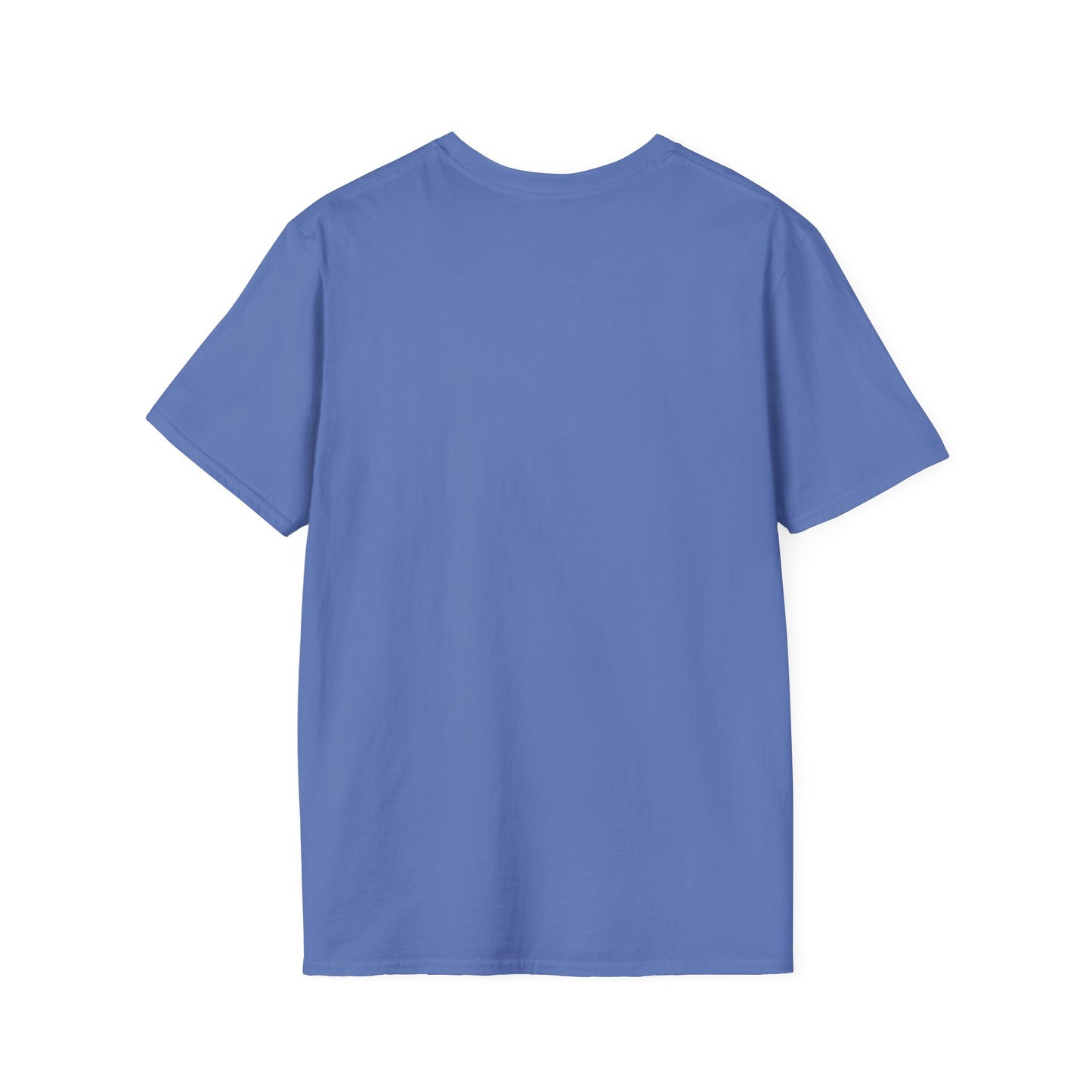 Body Positive Unisex Softstyle T-Shirt - "With a Body Like This, Who Needs Hair?" Fathers Day