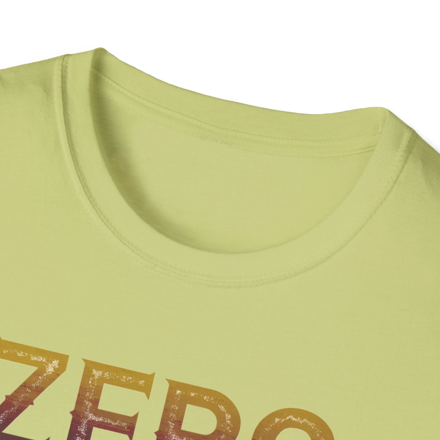 Zero Plucks Given Unisex Softstyle T-Shirt - Funny Fishing Gift