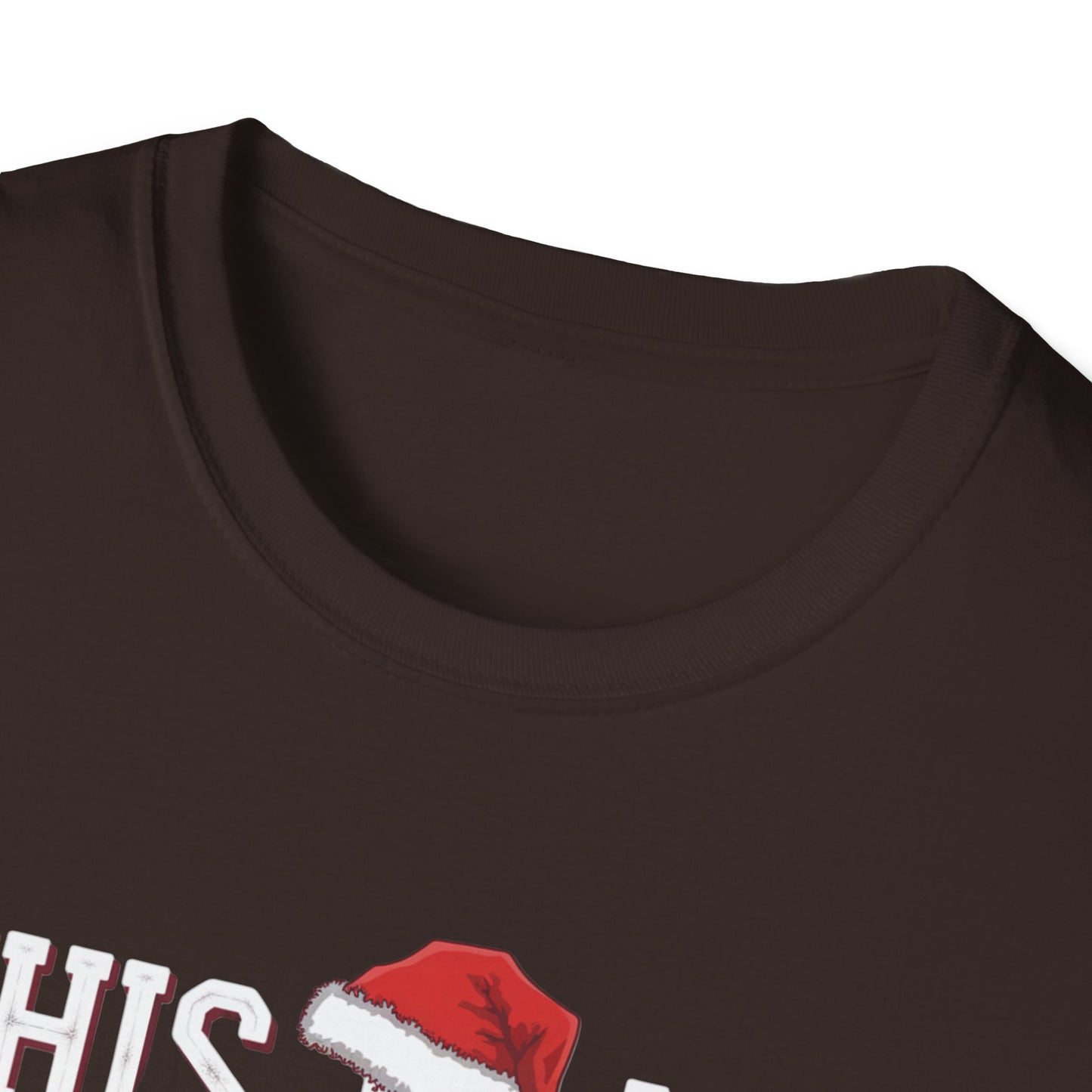 This is My Christmas Pajama Shirt - Unisex Softstyle Tee, Holiday Gift, Cozy T-Shirt, Christmas Pajama, Fun Winter Wear