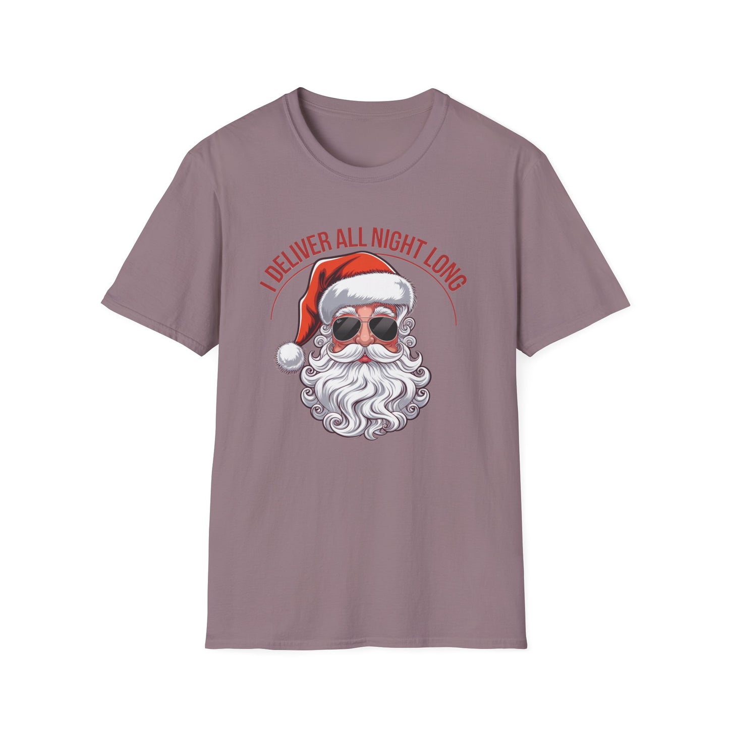 Santa Delivery T-Shirt, Funny Christmas Shirt, Holiday Gift, Relaxed Fit Tee, Unisex Tee for Christmas Lovers