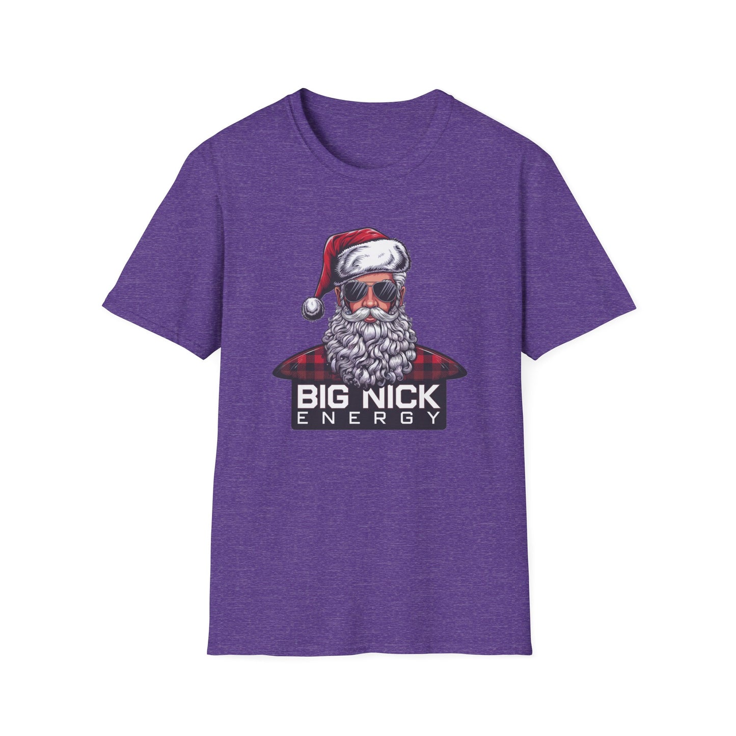 Christmas Santa T-Shirt, Funny Holiday Shirt, Unisex Gift, Festive Apparel, Big Nick Energy Tee