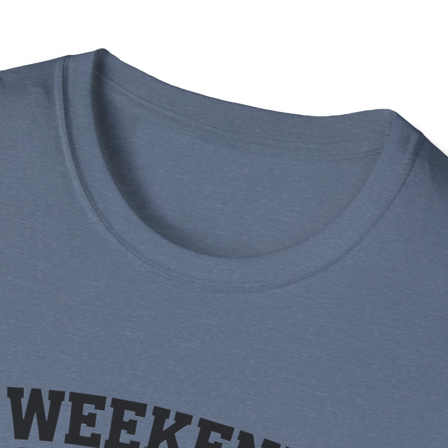 Weekend Forecast Golf Drinking T-Shirt | Unisex Softstyle Tee for Golf Lovers