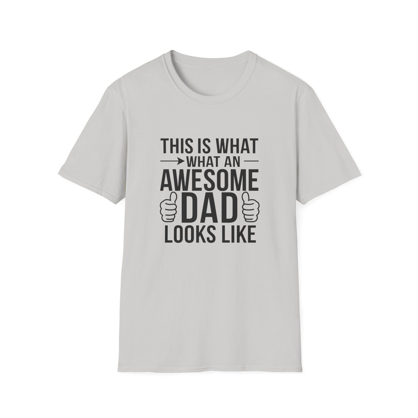 Awesome Dad Unisex Softstyle T-Shirt - Perfect Father's Day Gift