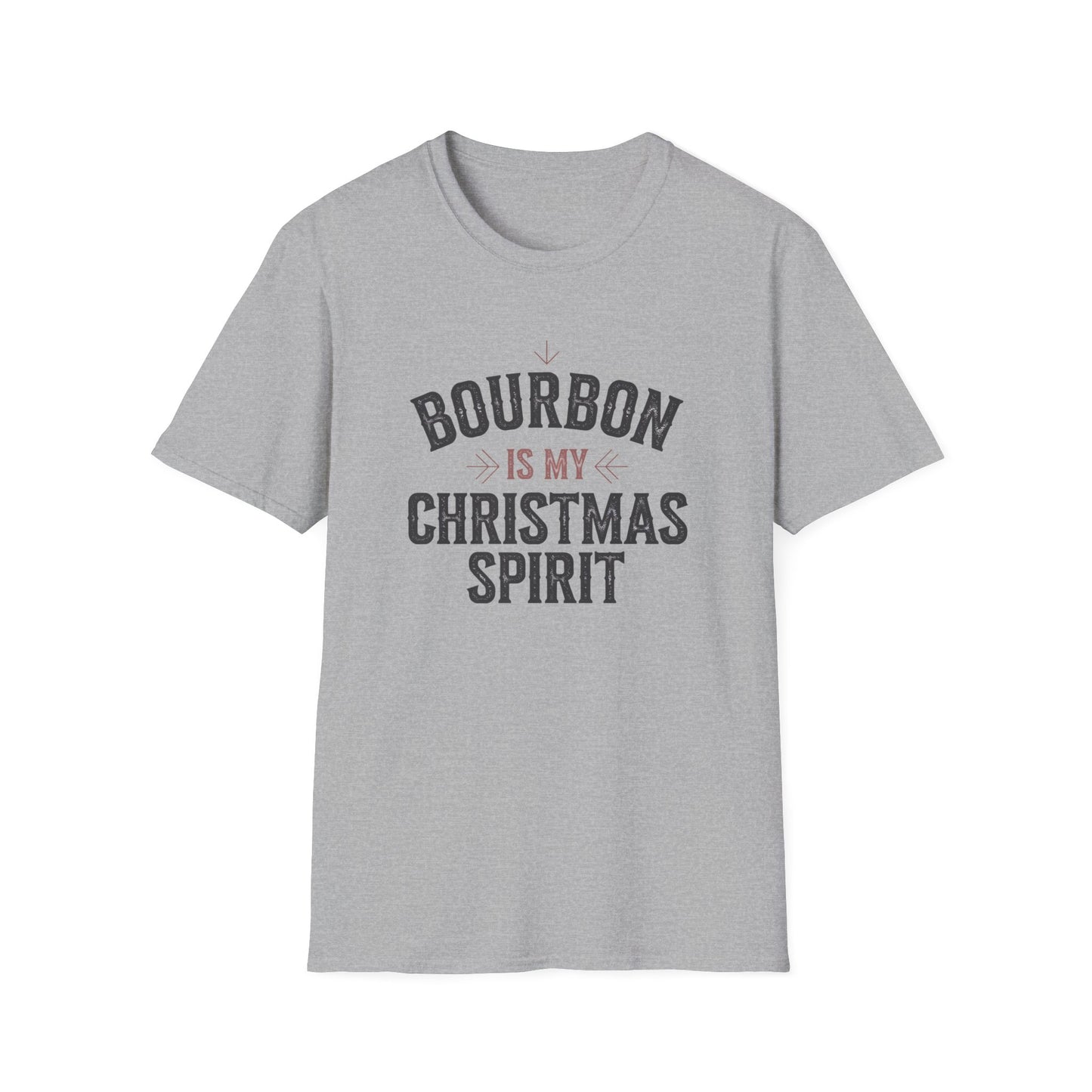 Bourbon-Themed Unisex T-Shirt | Perfect Holiday Gift, Christmas Party Attire, Festive Apparel, Gift for Bourbon Lovers