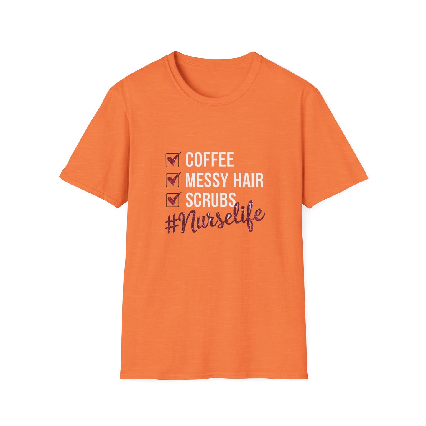 Nurse Life Unisex Softstyle T-Shirt - Perfect for Healthcare Professionals