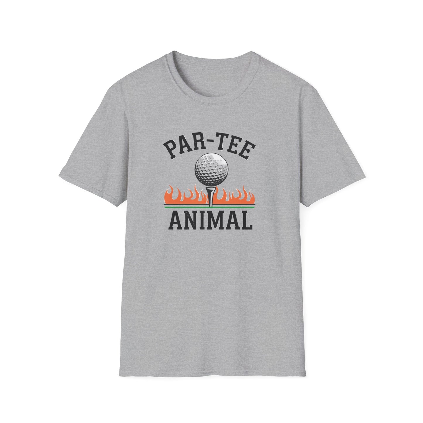 Par-Tee Animal Unisex Softstyle T-Shirt - Fun Golf Tee for Golf Lovers