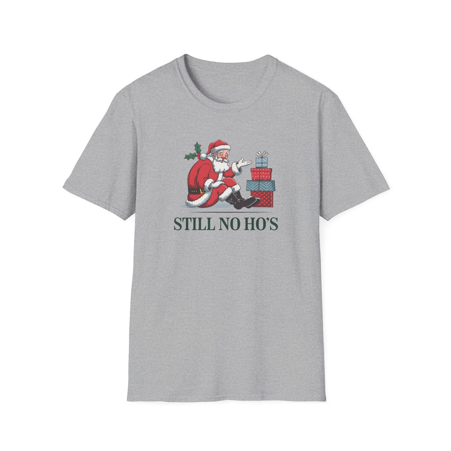 Funny Christmas T-Shirt, Santa Humor Tee, Holiday Gift, Unisex Top, Ugly Sweater Replacement, Christmas Party Shirt