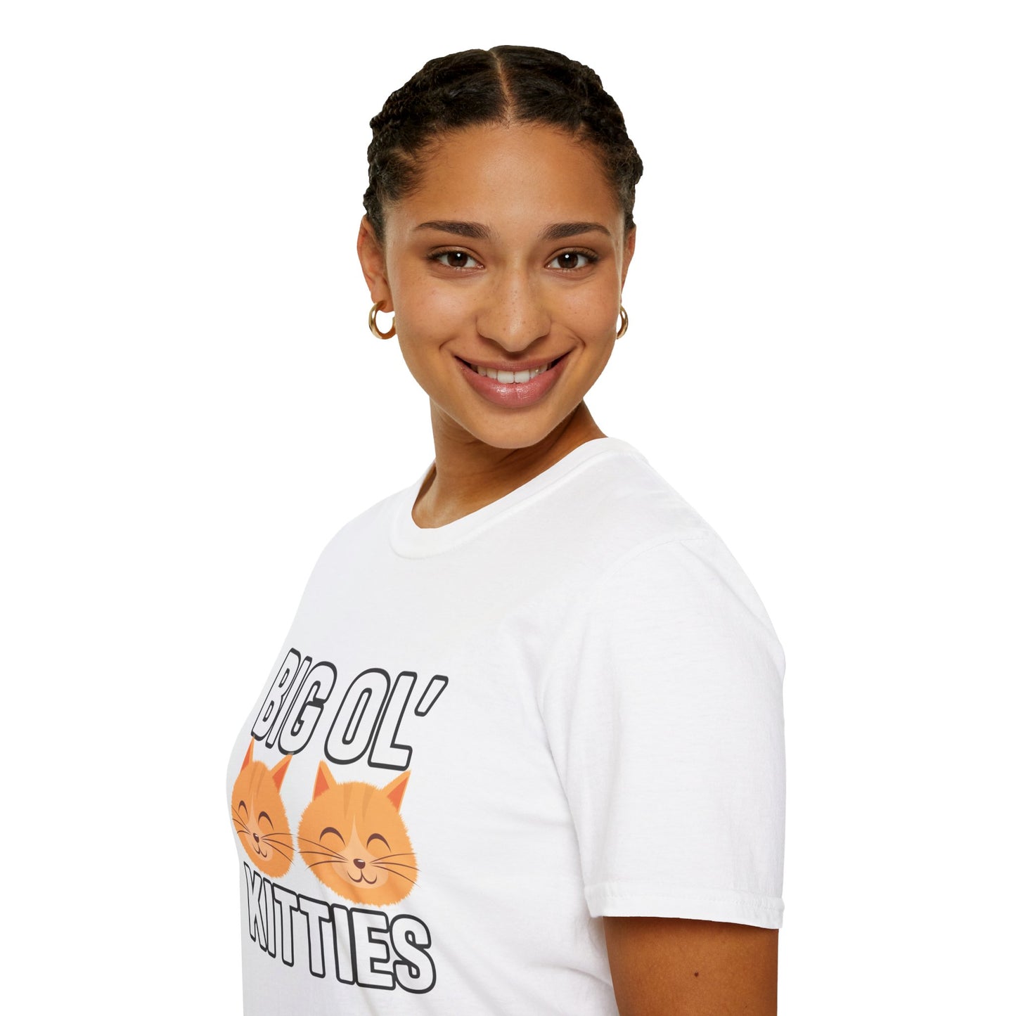 Big Ol' Kitties Unisex T-Shirt – Cute Cat Lover Tee for Everyday Wear