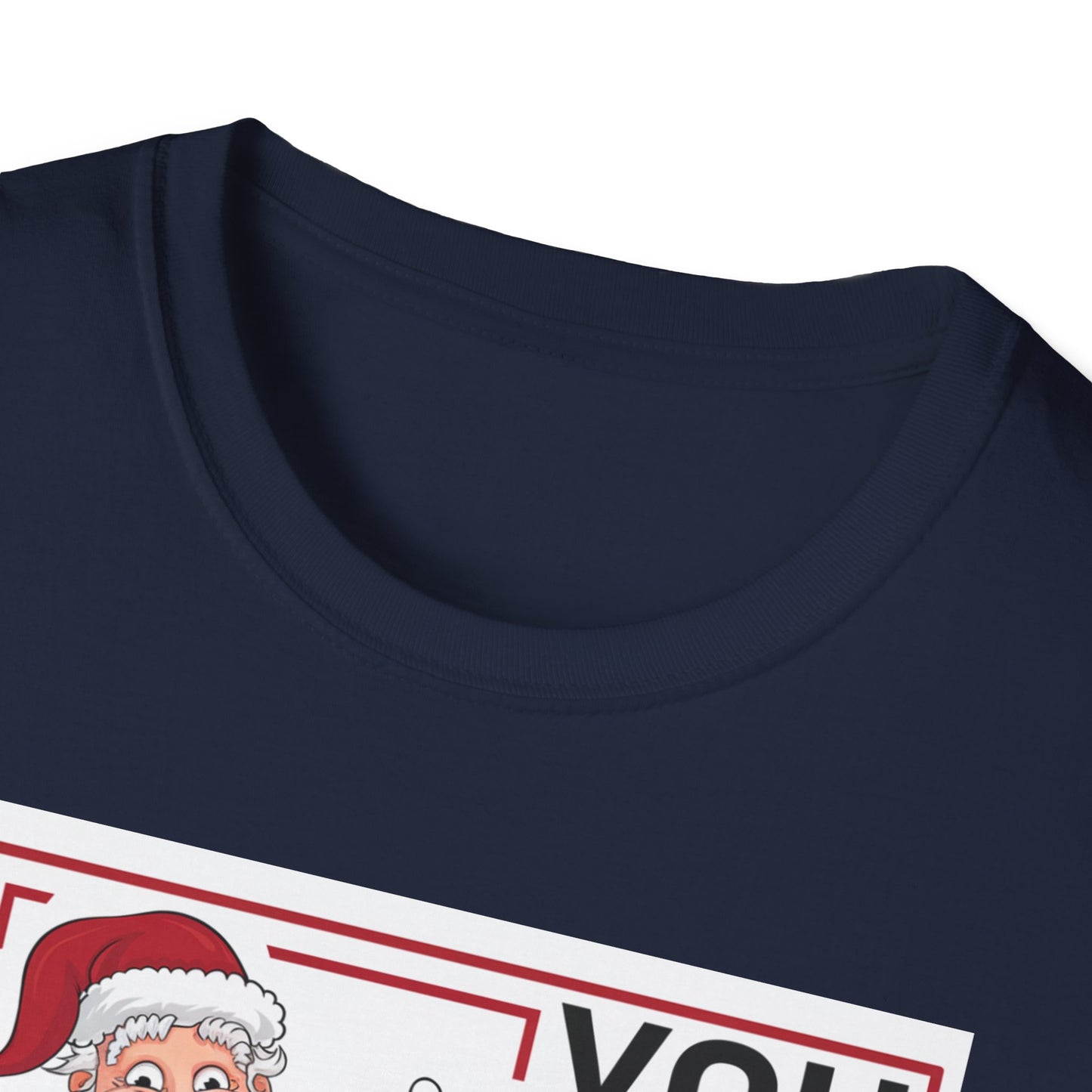 Funny Christmas Unisex T-Shirt, Holiday Gift, Santa Humor Tee, Xmas Party Shirt, Gift for Him/Her, Family Gathering Outfit