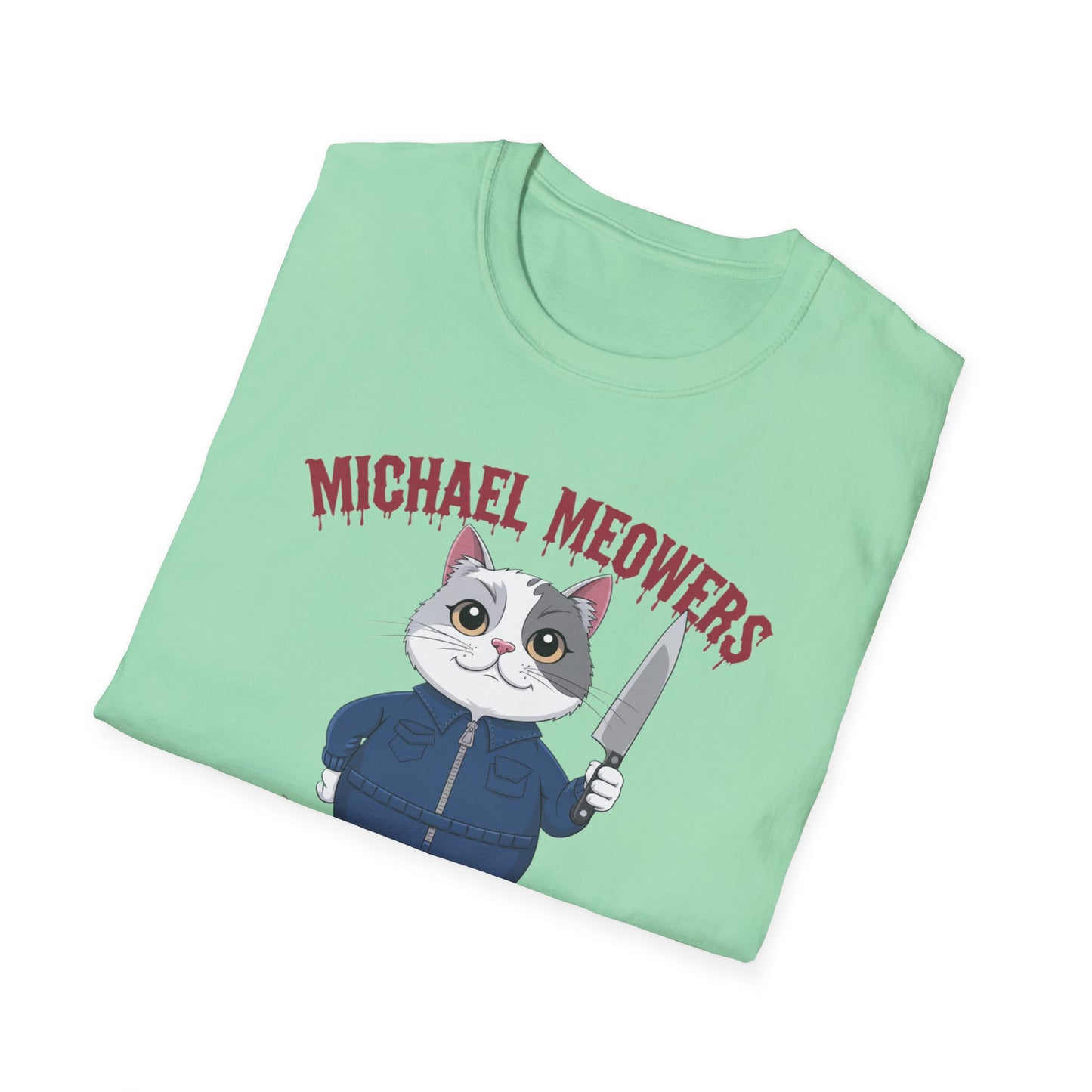 Funny Cat Graphic Tee, Unisex Softstyle T-Shirt, Pet Lovers Gift, Birthday Present, Cute Cat Shirt, Casual Wear