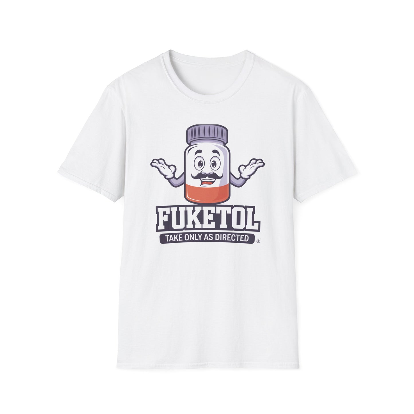 FUKETOL Unisex Softstyle T-Shirt - Fun and Playful Graphic Tee