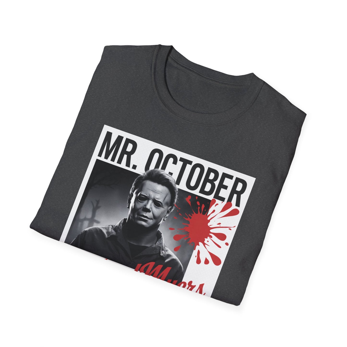 Halloween Horror T-Shirt, Unisex October Tee, Michael Myers Apparel, Spooky Season Shirt, Horror Movie Fan Gift