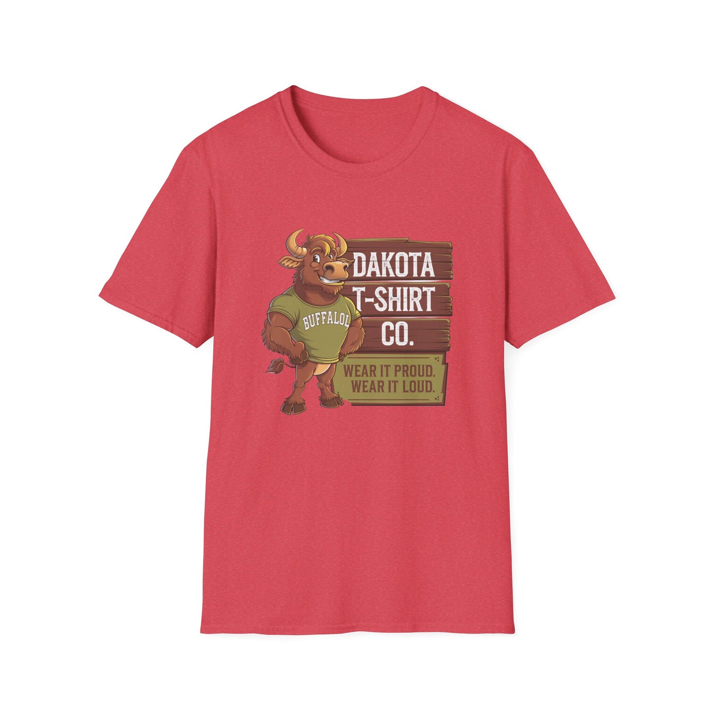 Buffalo Pride Unisex Softstyle T-Shirt - Wear It Loud